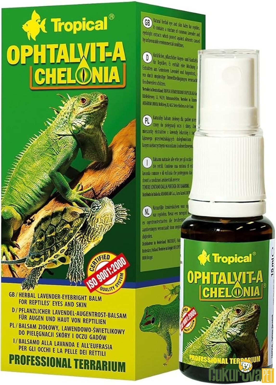Tropical OphtalVit-A Chelonia 15 Ml