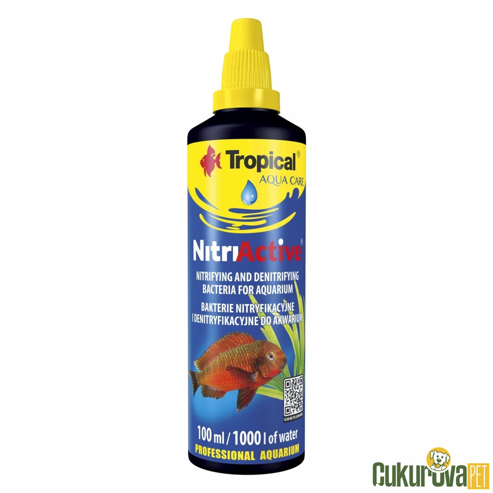 Tropical NitriActive Bakteri Başlatıcı Su Düzenleyici 100 Ml