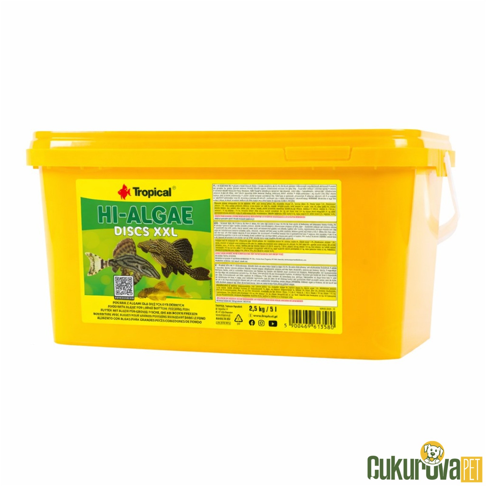Tropical Hi-Algae Gran XXL Tablet Yem 5 L - 2.5 Kg