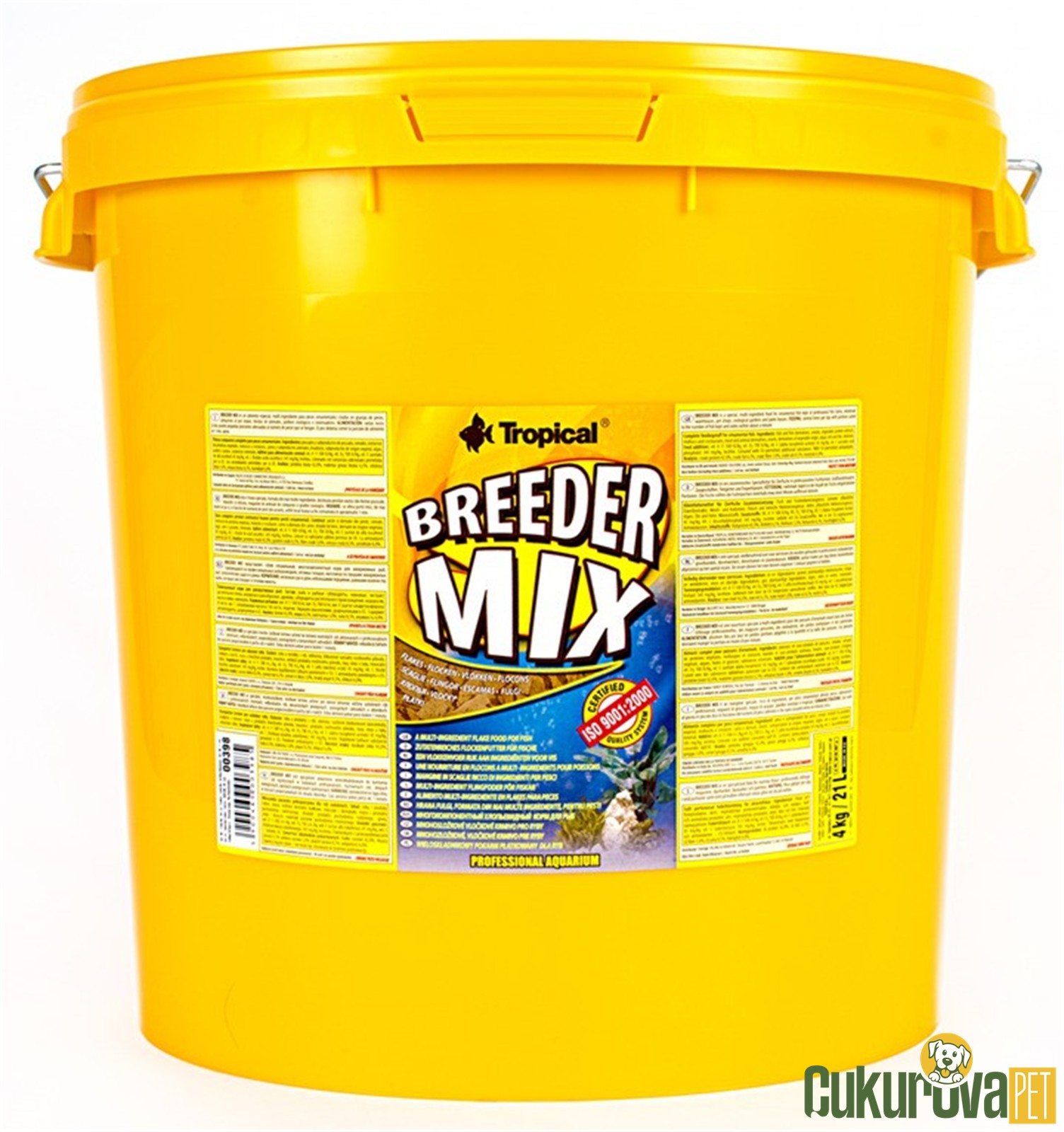 Tropical Breeder Mix Pul Yem 21 L - 4 Kg