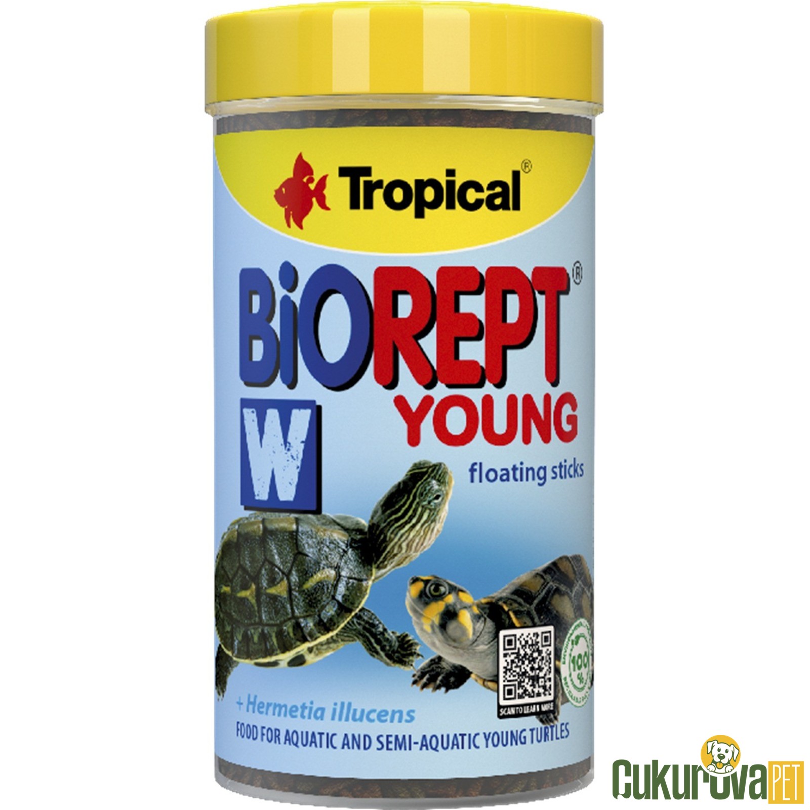 Tropical Biorept W Young 100 Ml - 40 Gr