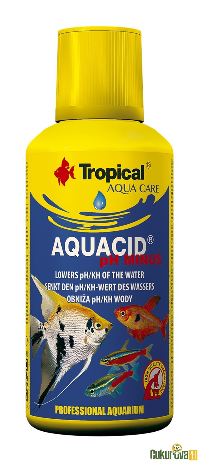 Tropical Aquacid pH Mınus pH Düşürücü Su Düzenleyici 250 Ml