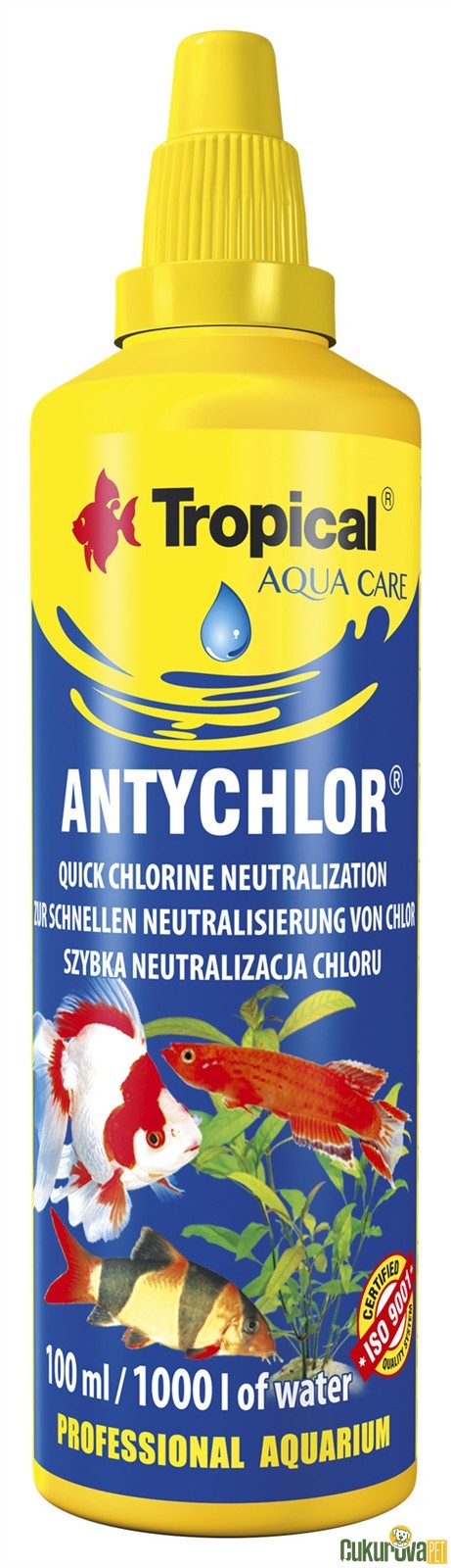 Tropical Antychlor Klor Giderici Su Düzenleyici 100 Ml