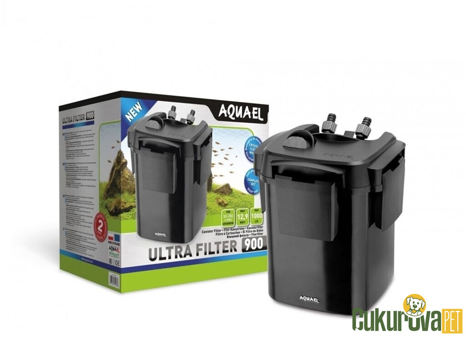 Aquael Ultra Filter 900 Akvaryum Dış Filtre