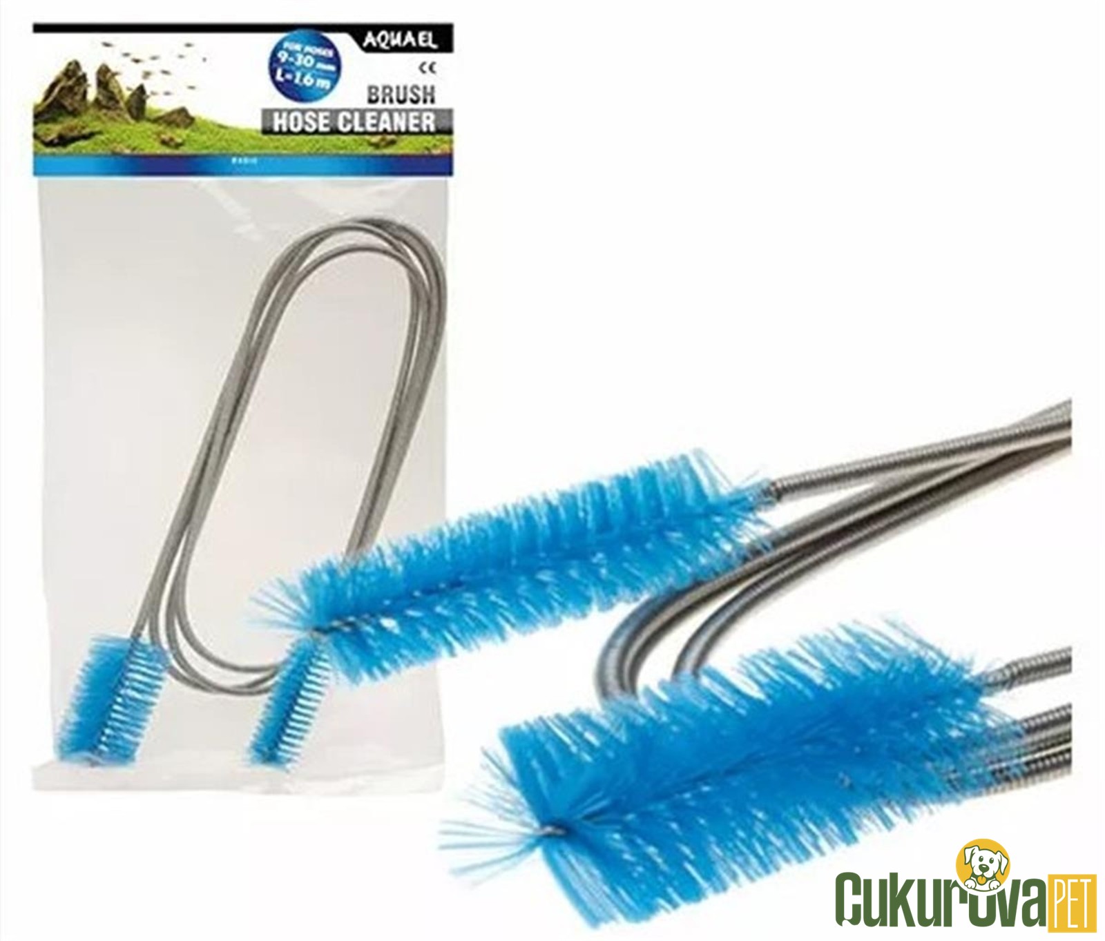 Aquael Hose Cleaner Hortum Temizleme Harbisi 9 - 30 Mm - 1.6 M