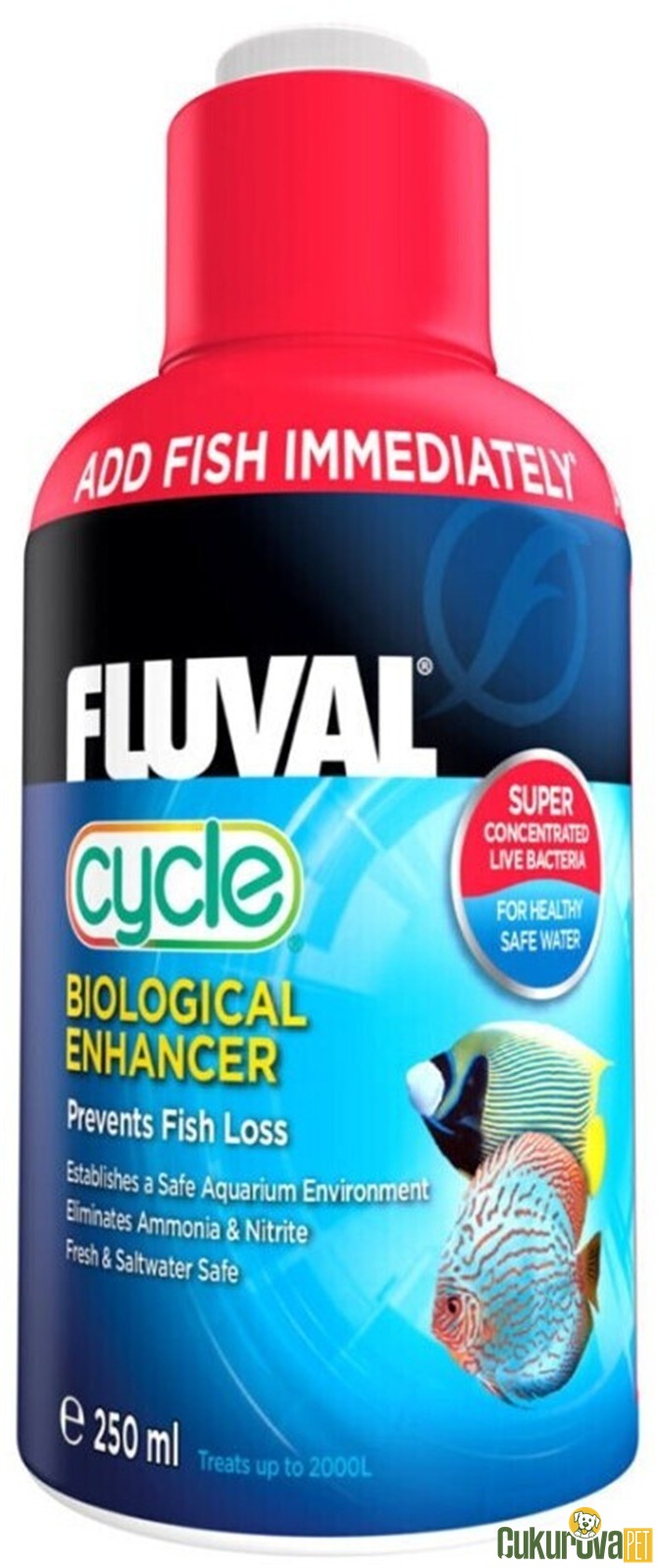 Fluval Cycle Biological Enhancer Bakteri Başlatıcı Su Düzenleyici 250 Ml