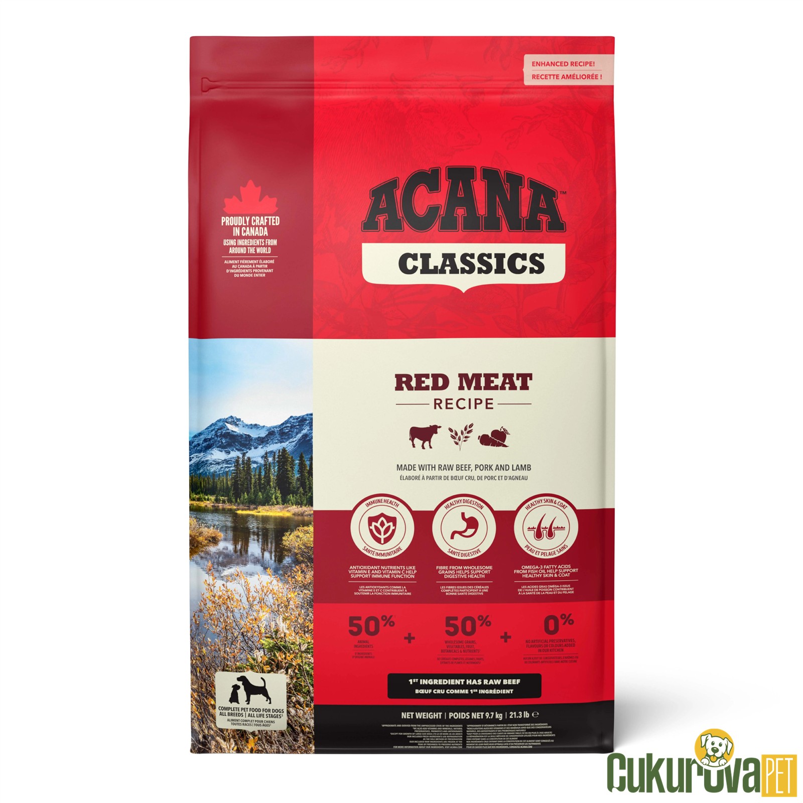 Acana Classics Red Meat Tüm Yaşam Evreleri İçin Köpek Maması 9.7 Kg