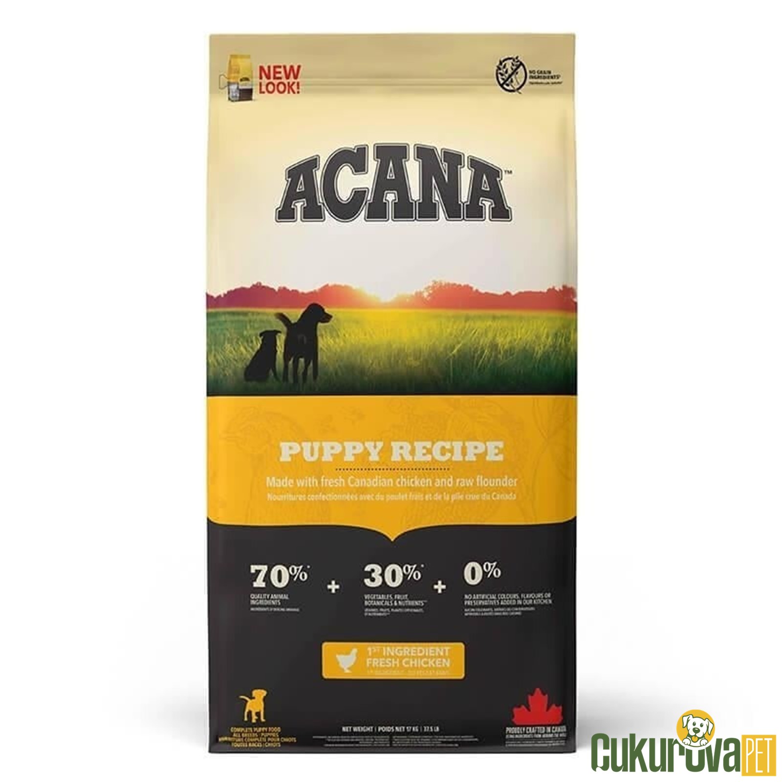 Acana Puppy Recipe Yavru Köpek Maması 17 Kg