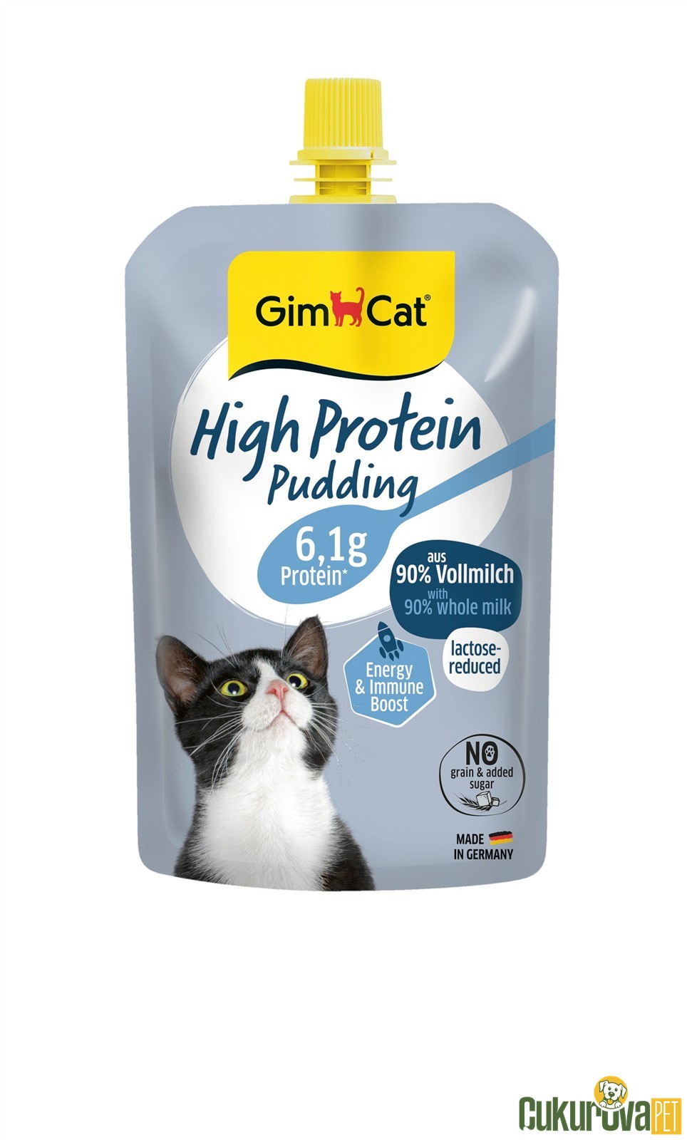 GimCat High Protein Yüksek Proteinli Puding Kedi Ödülü 100 Gr