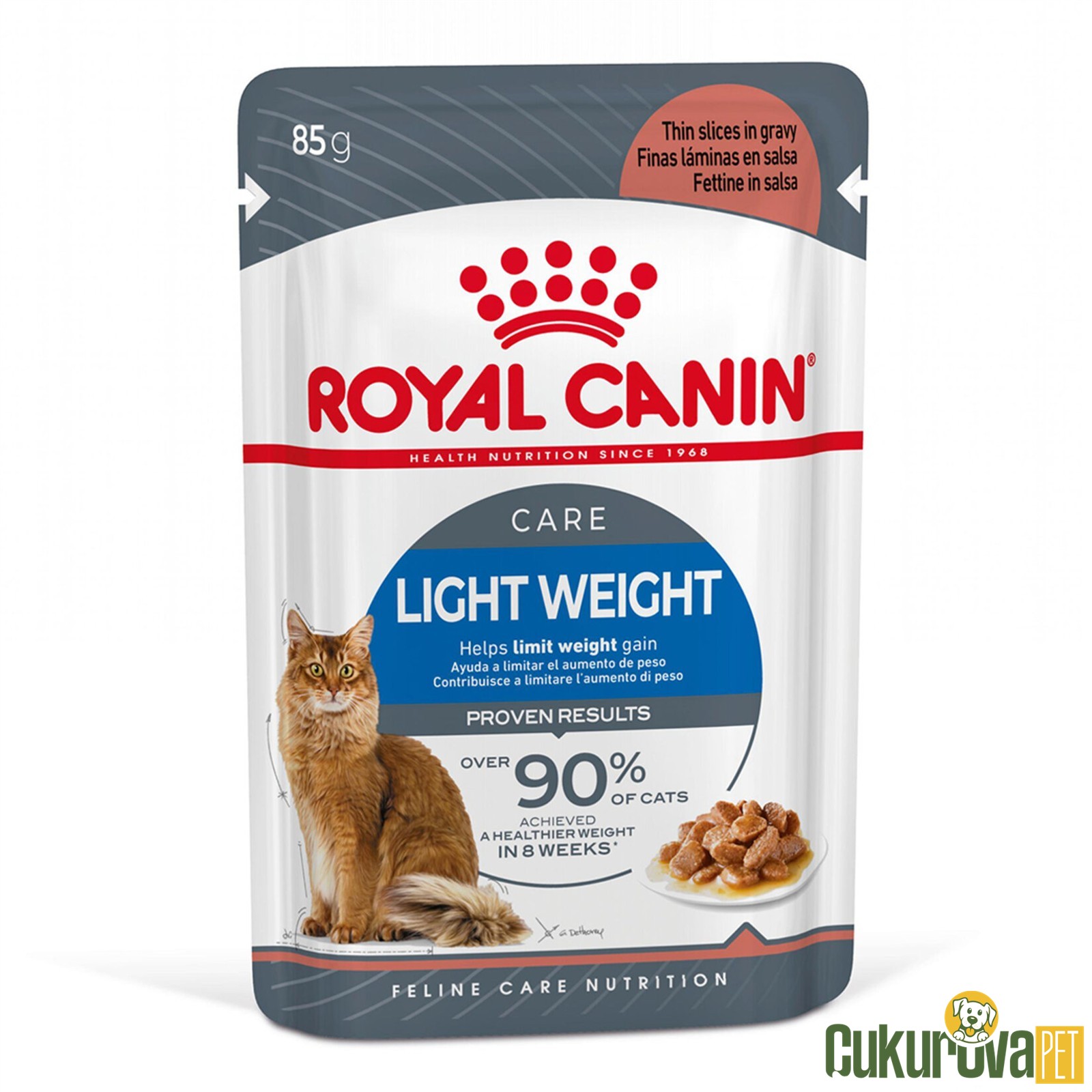 Royal Canin Care Light Weight Yetişkin Kedi Yaş Maması 85 Gr