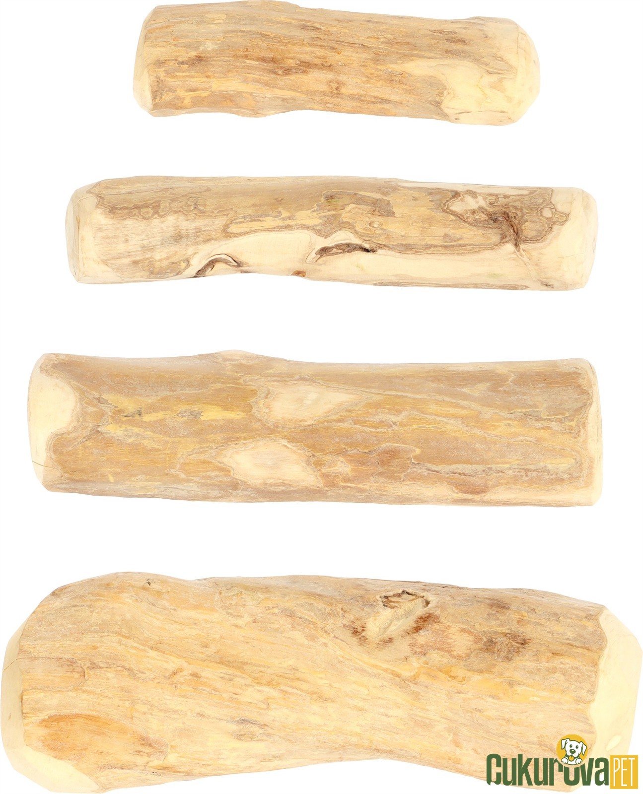 Flamingo Java Çubuklu Çiğneme Tahtası Köpek Oyuncağı M - Açık Kahverengi