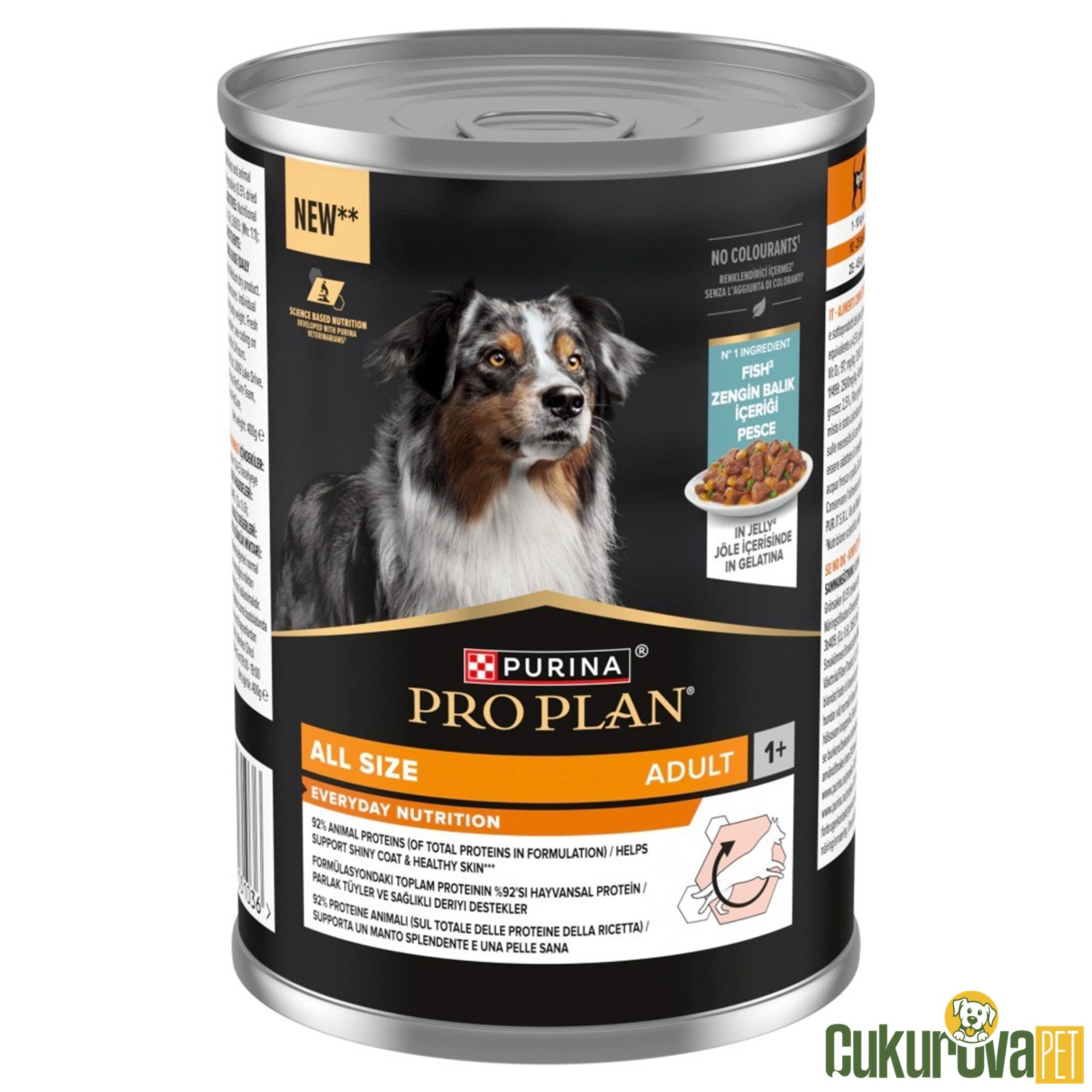 Pro Plan All Size Adult Everyday Nutrition Balıklı Yetişkin Köpek Yaş Maması 400 Gr