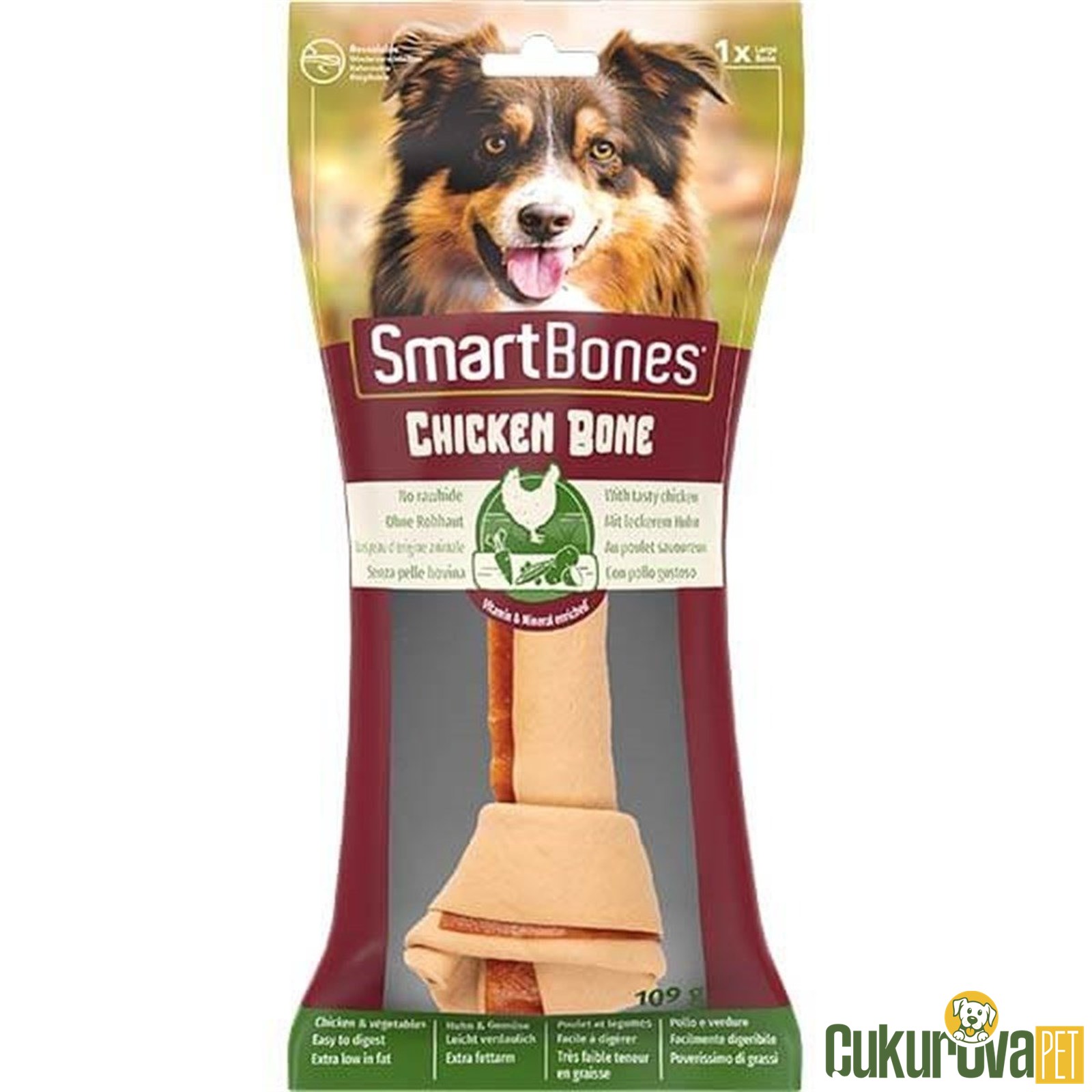 Smart Bones Tavuklu Köpek Ödül Kemiği 109 Gr