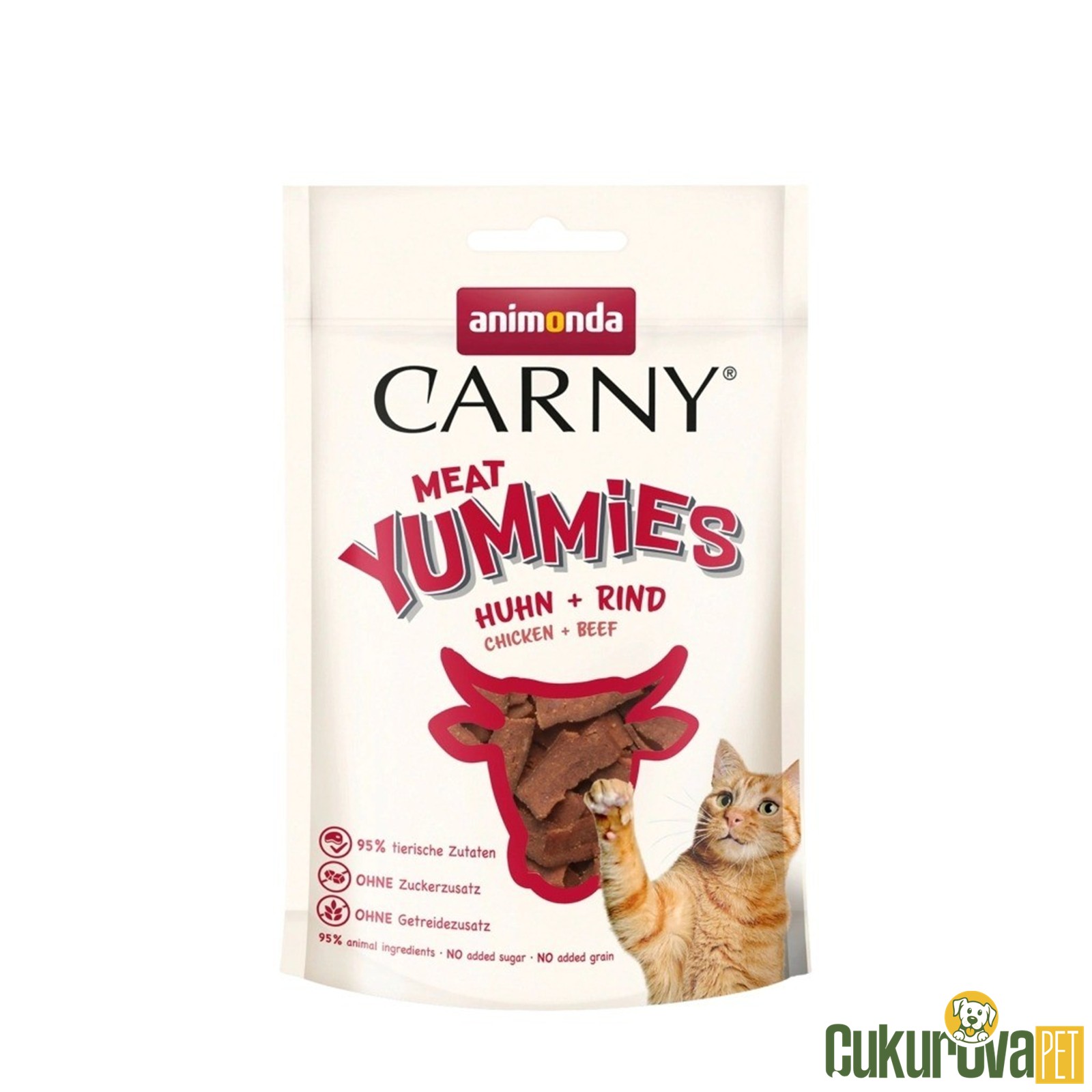 Animonda Carny Meat Tavuk Ve Sığır Etli Kedi Ödül Maması 50 Gr