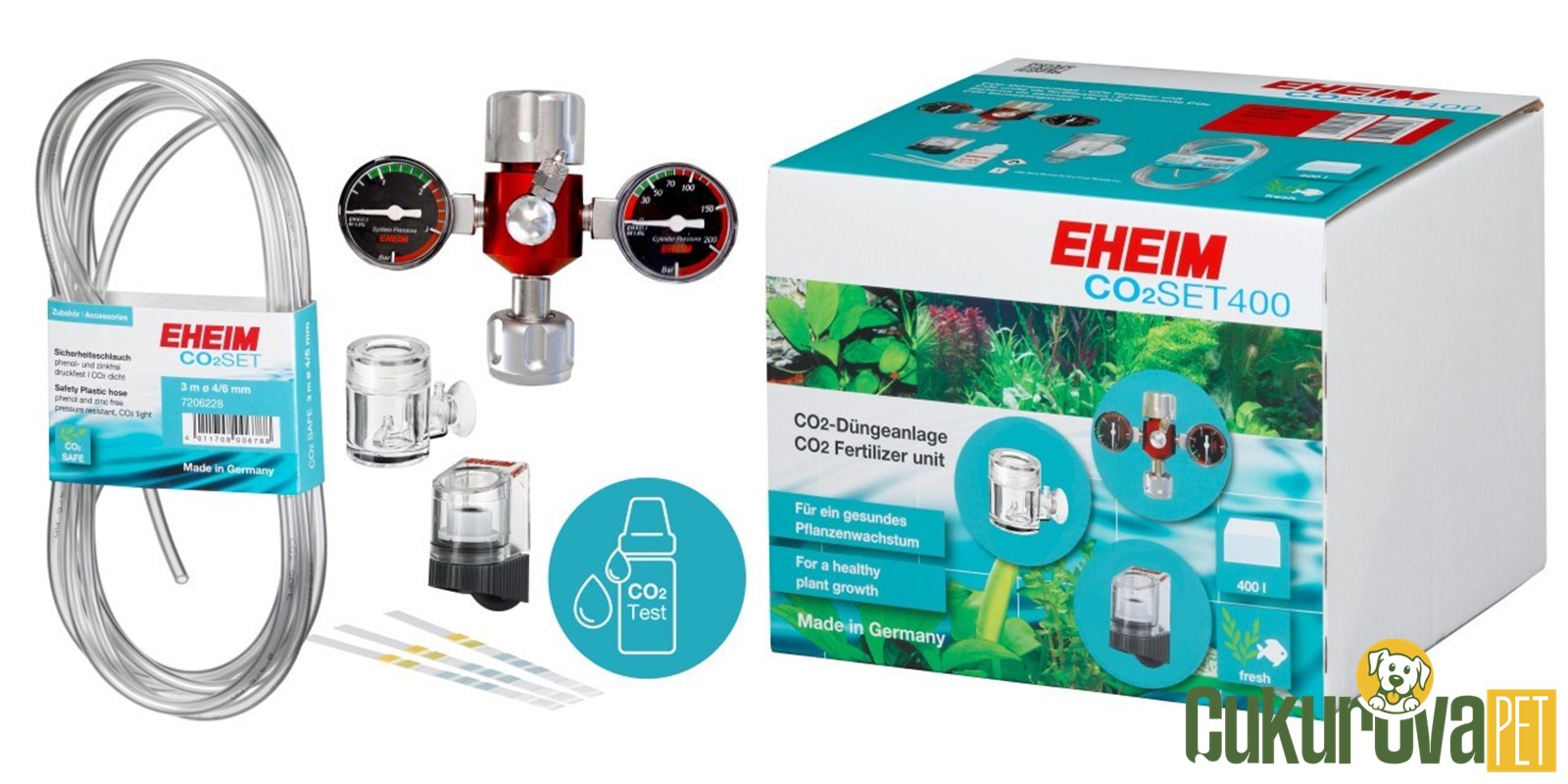 Eheim Co2 Set 400 Şişesiz Bitki Co2 Aksesuarı