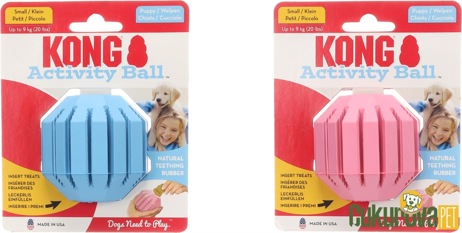 Kong Activity Ball Köpek Oyuncağı S - 6.4 Cm