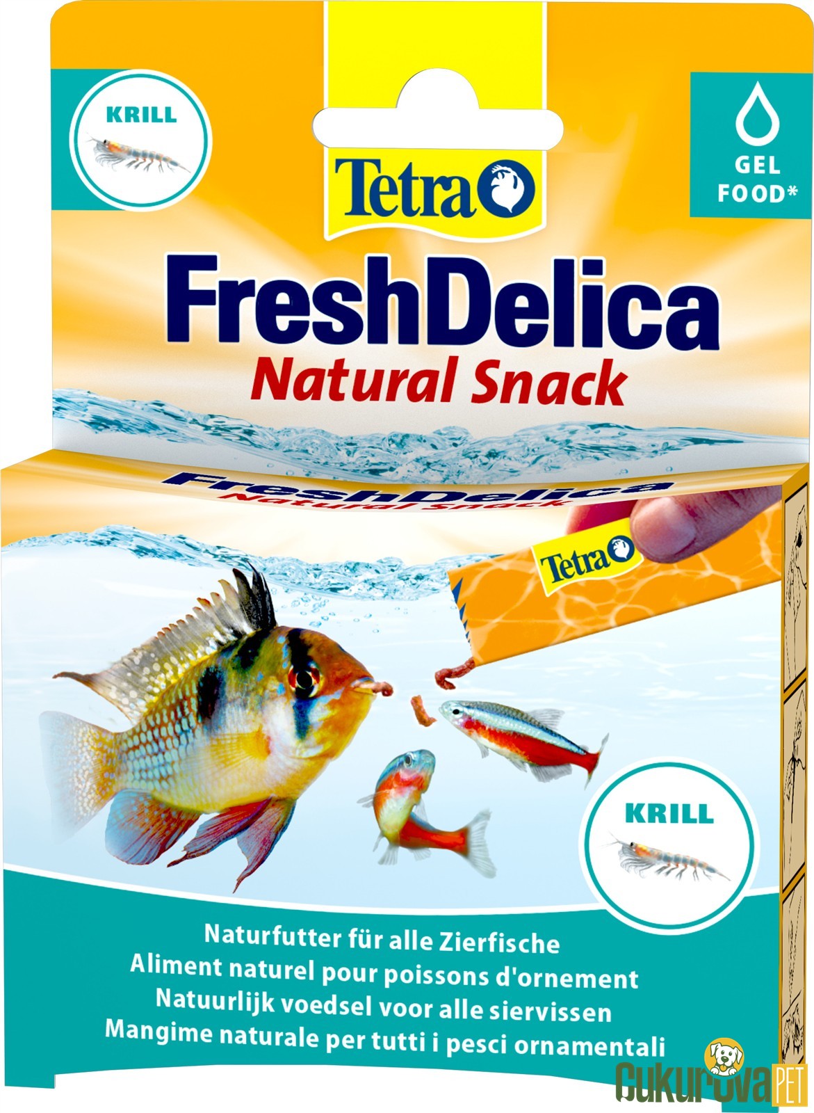 Tetra Fresh Delica Krill Tropikal Sıvı Balık Yemi 48 Gr