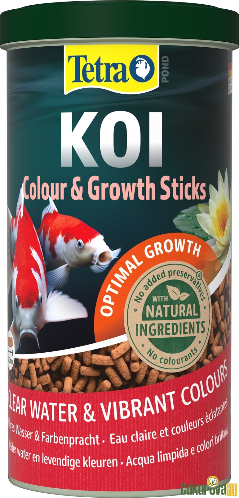 Tetra Koi Colour Growth Sticks Havuz Yemi 1 L - 270 Gr