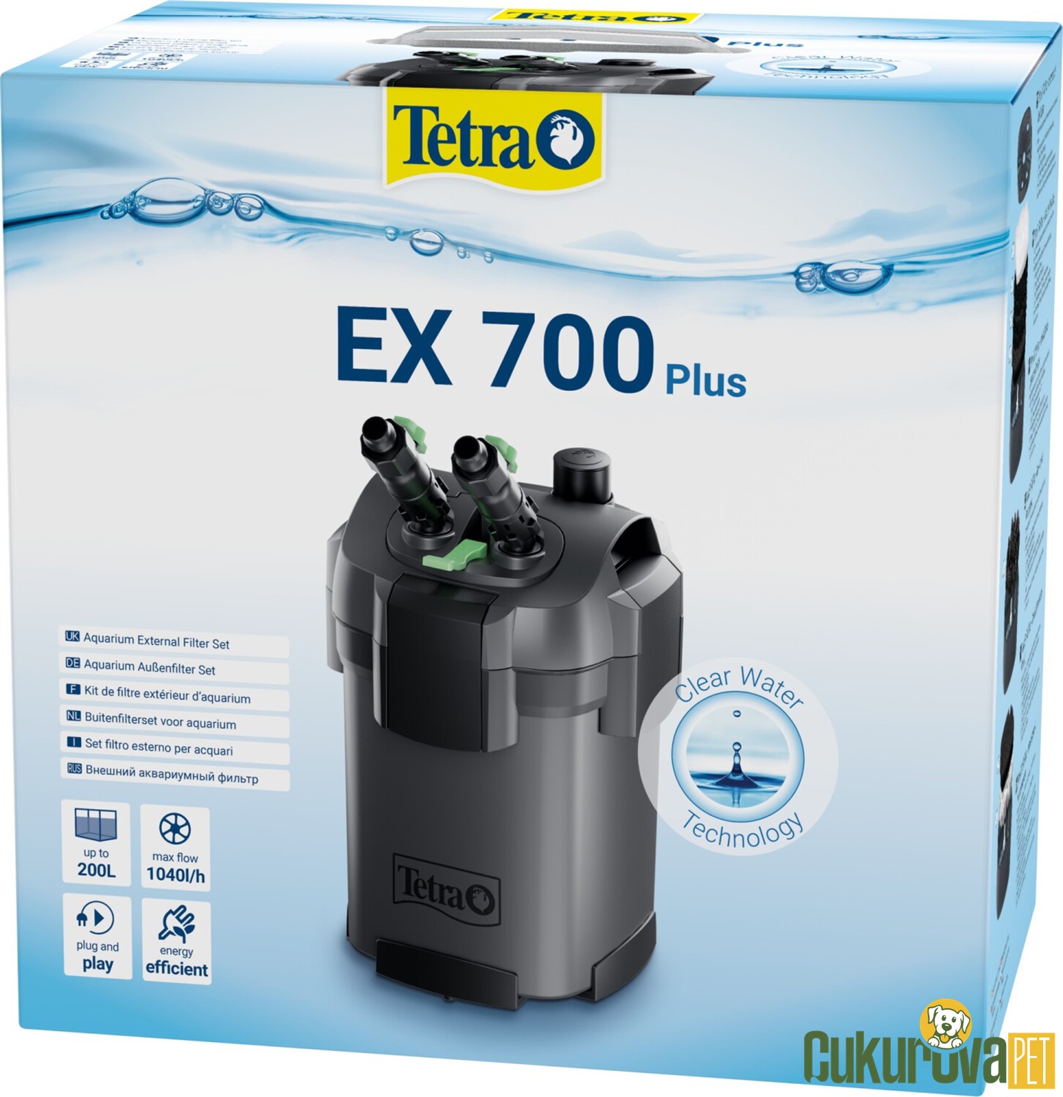 Tetra EX 700 Plus Akvaryum Dış Filtre