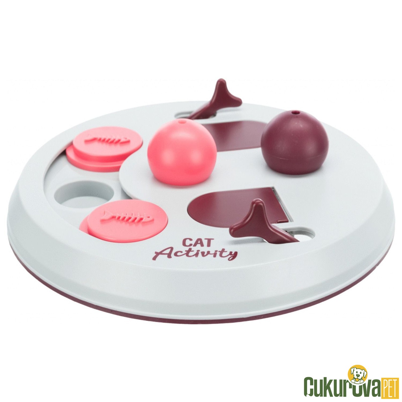 Trixie Activity Flip Board Kedi Aktivite ve Zeka Oyuncağı 23 Cm