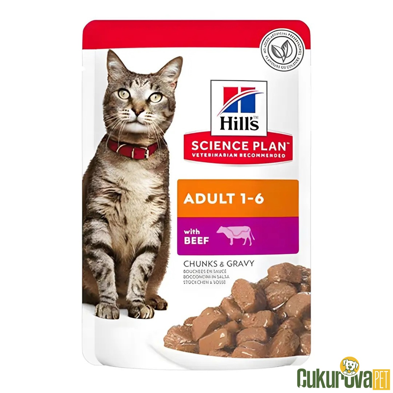 Hill's Science Plan Adult Sığır Etli Yetişkin Kedi Yaş Maması 85 Gr