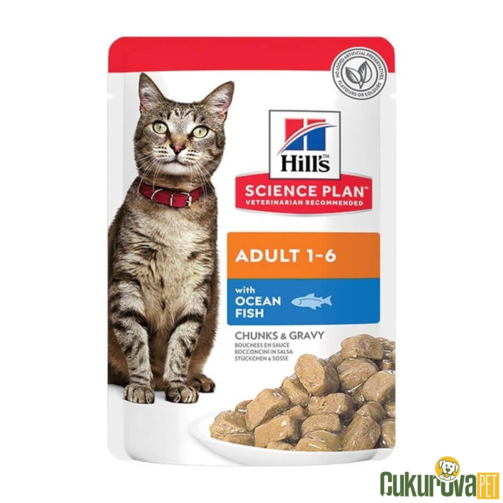Hill's Science Plan Adult Okyanus Balıklı Yetişkin Kedi Yaş Maması 85 Gr