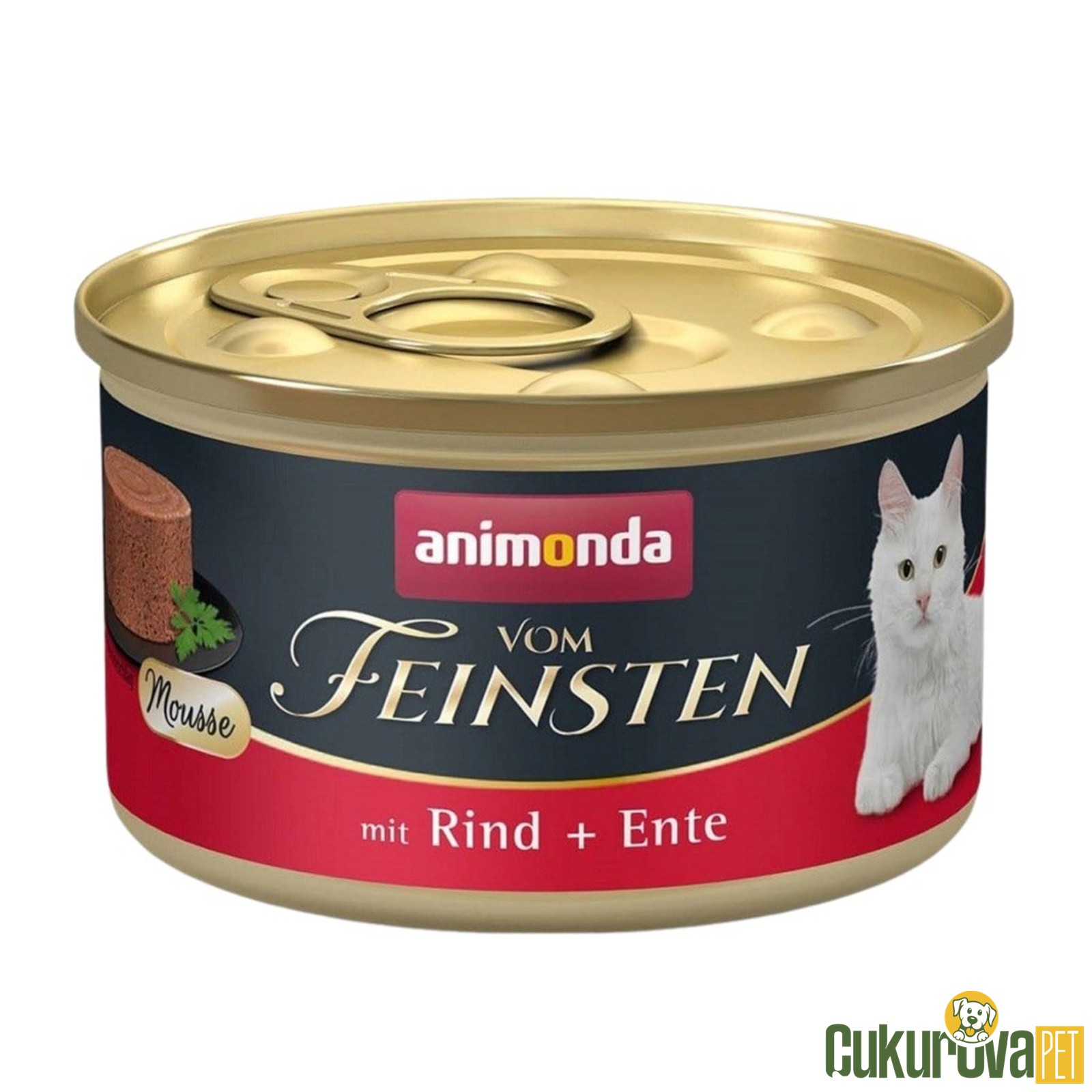 Animonda Vom Feinsten Sığırlı ve Ördekli Yetişkin Kedi Konservesi 85gr