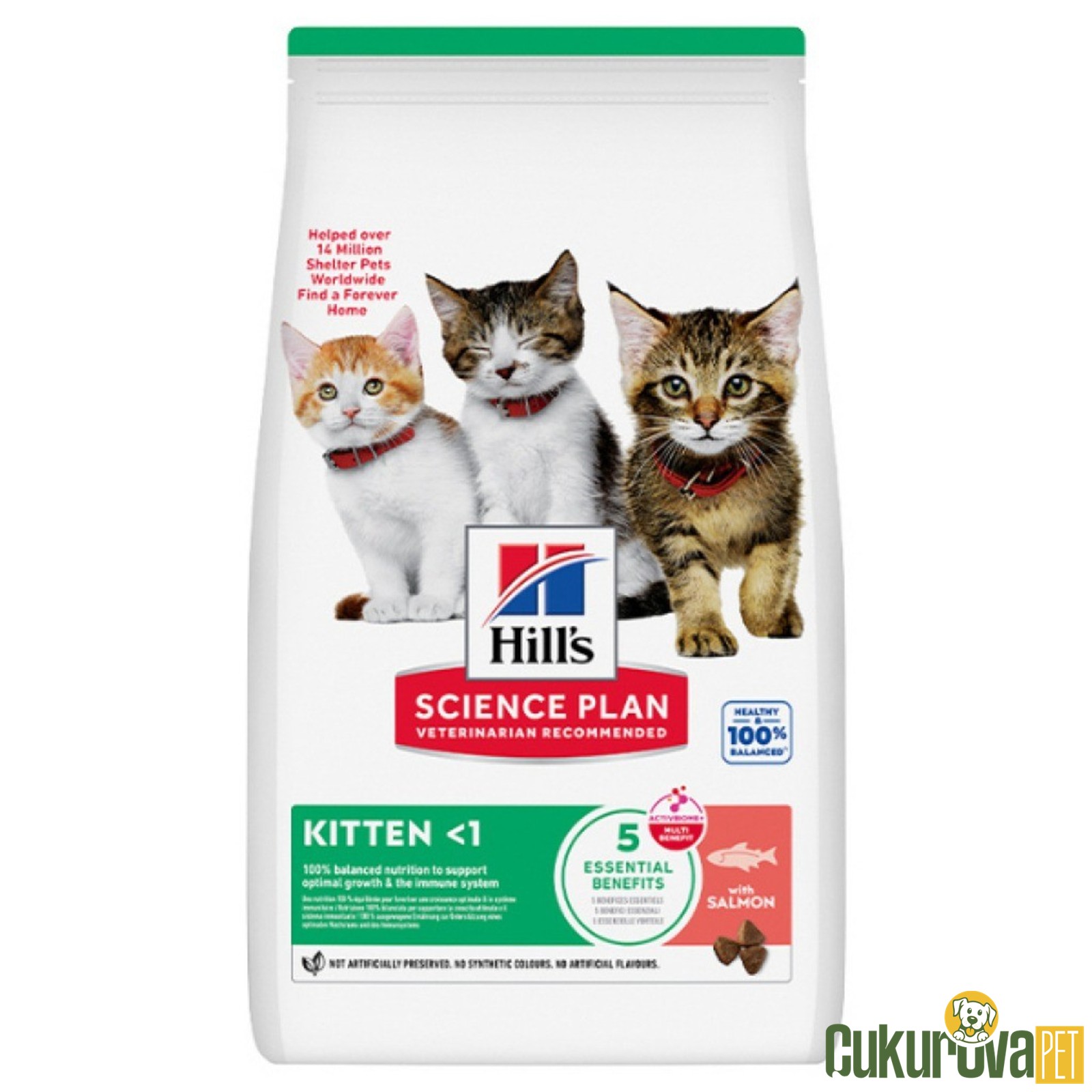 Hill's Science Plan Kitten Somonlu Yavru Kedi Maması 7 Kg