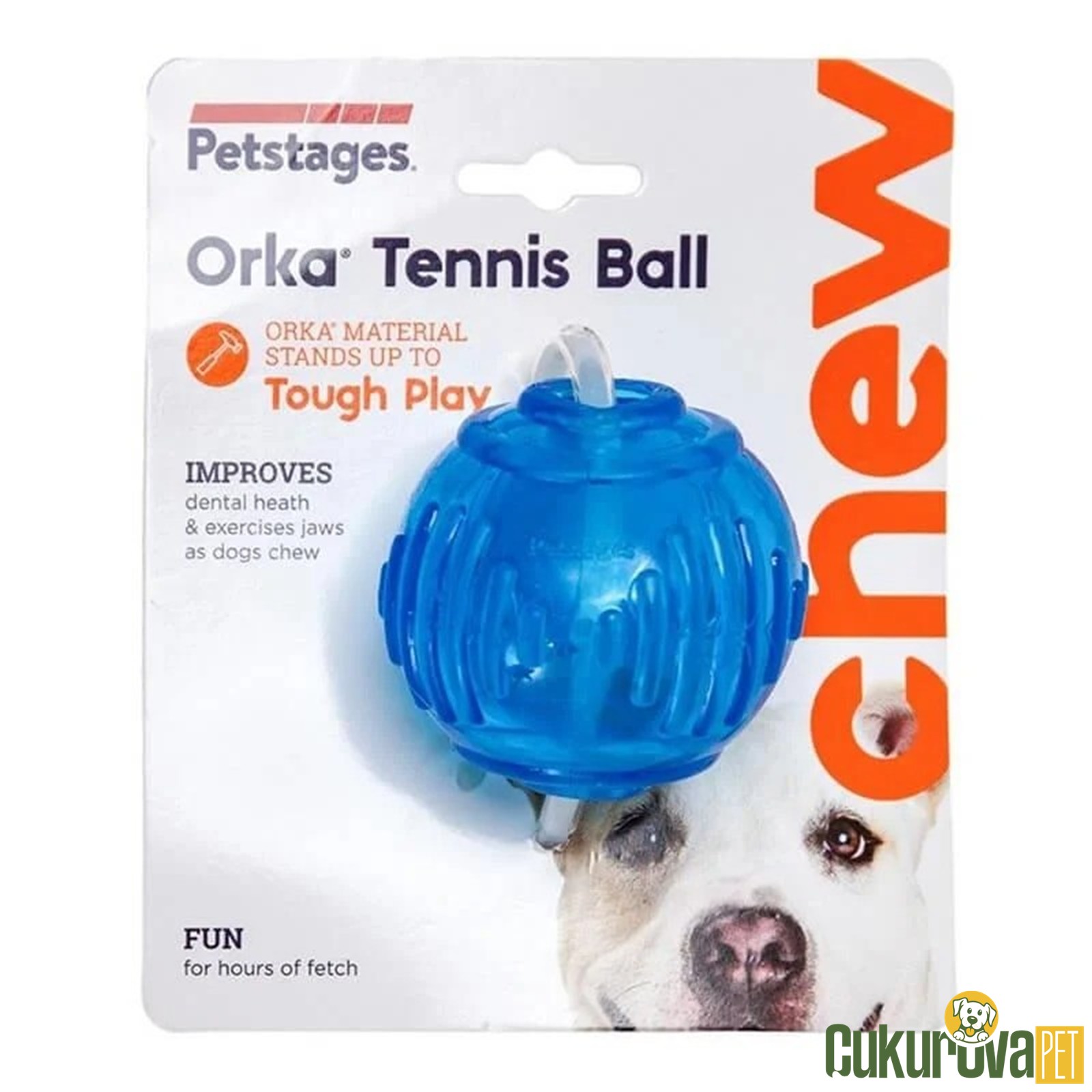 Petstages Orka Tenis Topu Köpek Oyuncağı 6.5 Cm