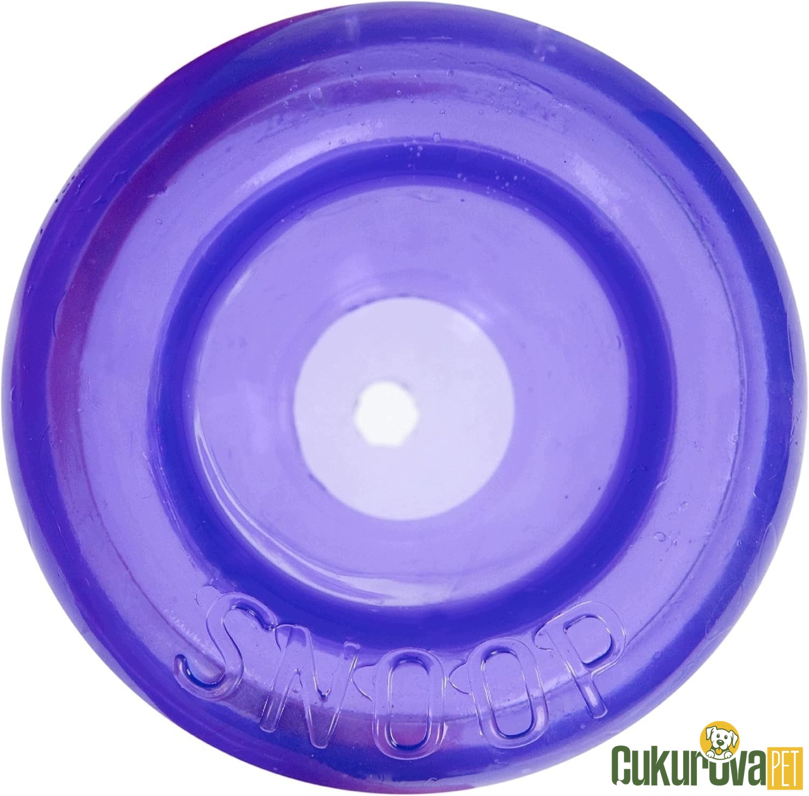 Nina Ottosson Orbee-Tuff Lil Snoop Ödül Hazneli Top Köpek Oyuncağı 7.6 Cm / Mor