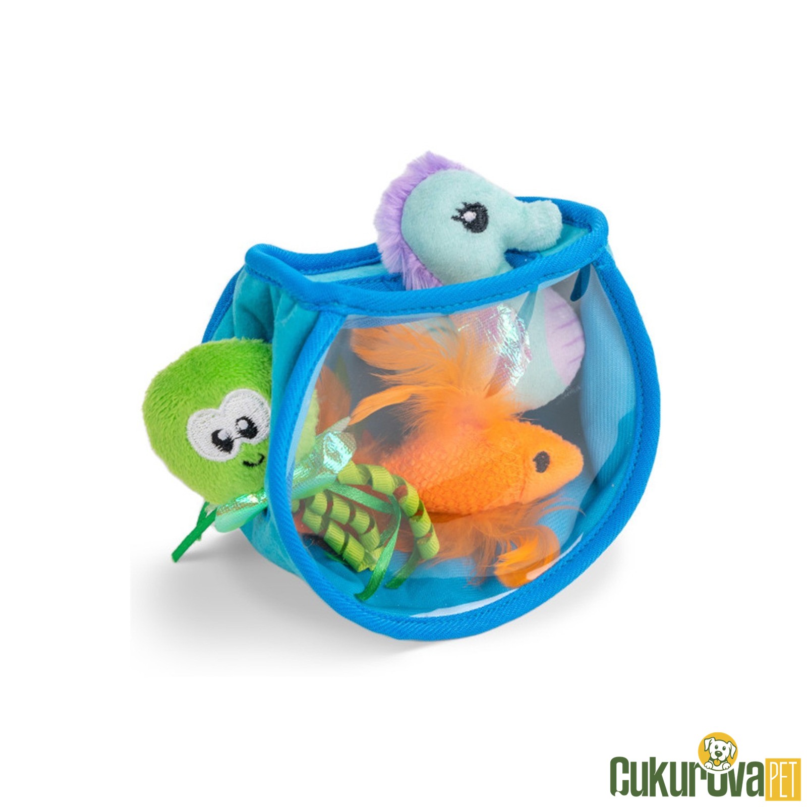Catstages Hide & Seek Fish Bowl Catnipli Kedi Oyuncağı 22 x 18.5 x 8.7 Cm