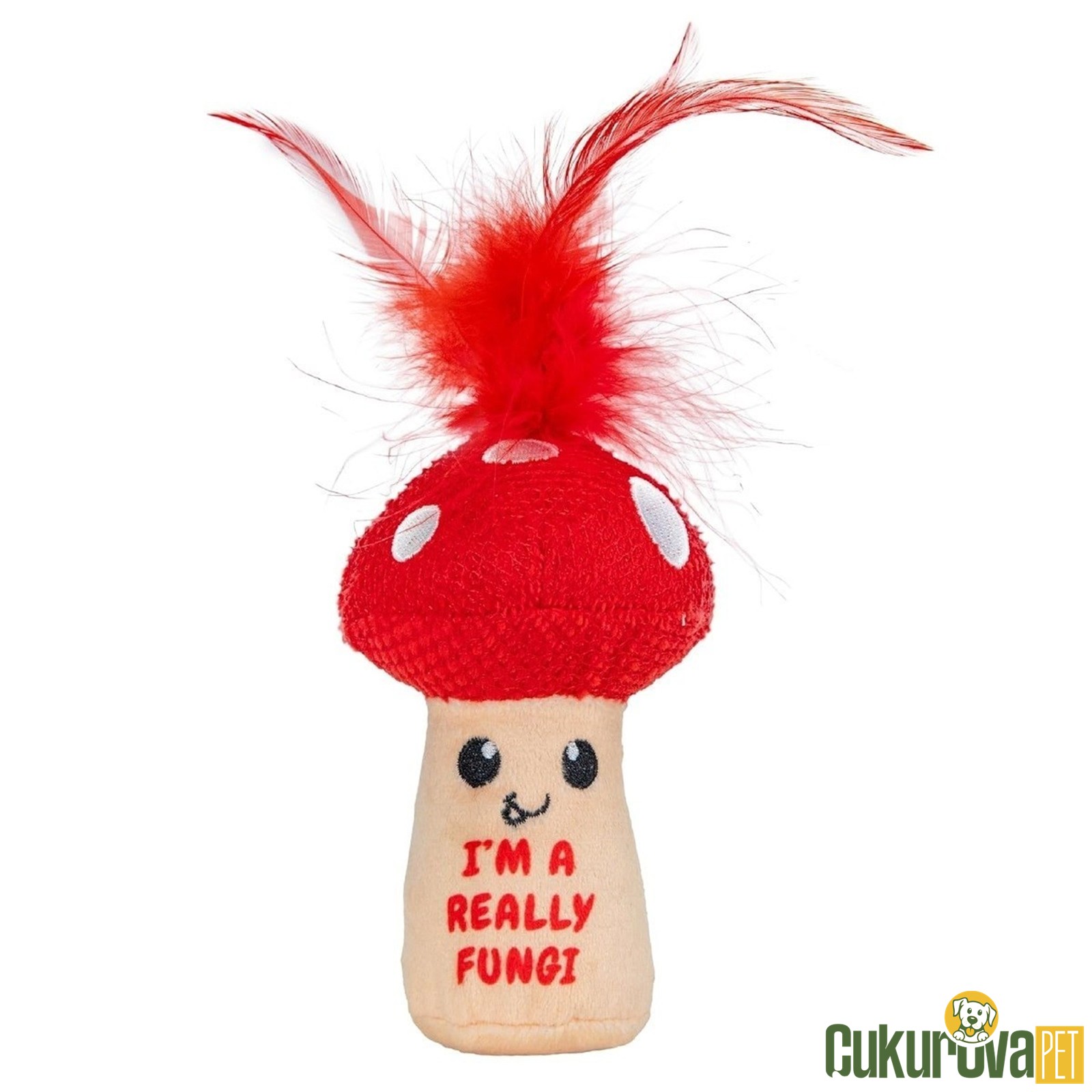 Catstages Really Fungi Catnipli Mantar Kedi Oyuncağı 7.2 x 16 Cm