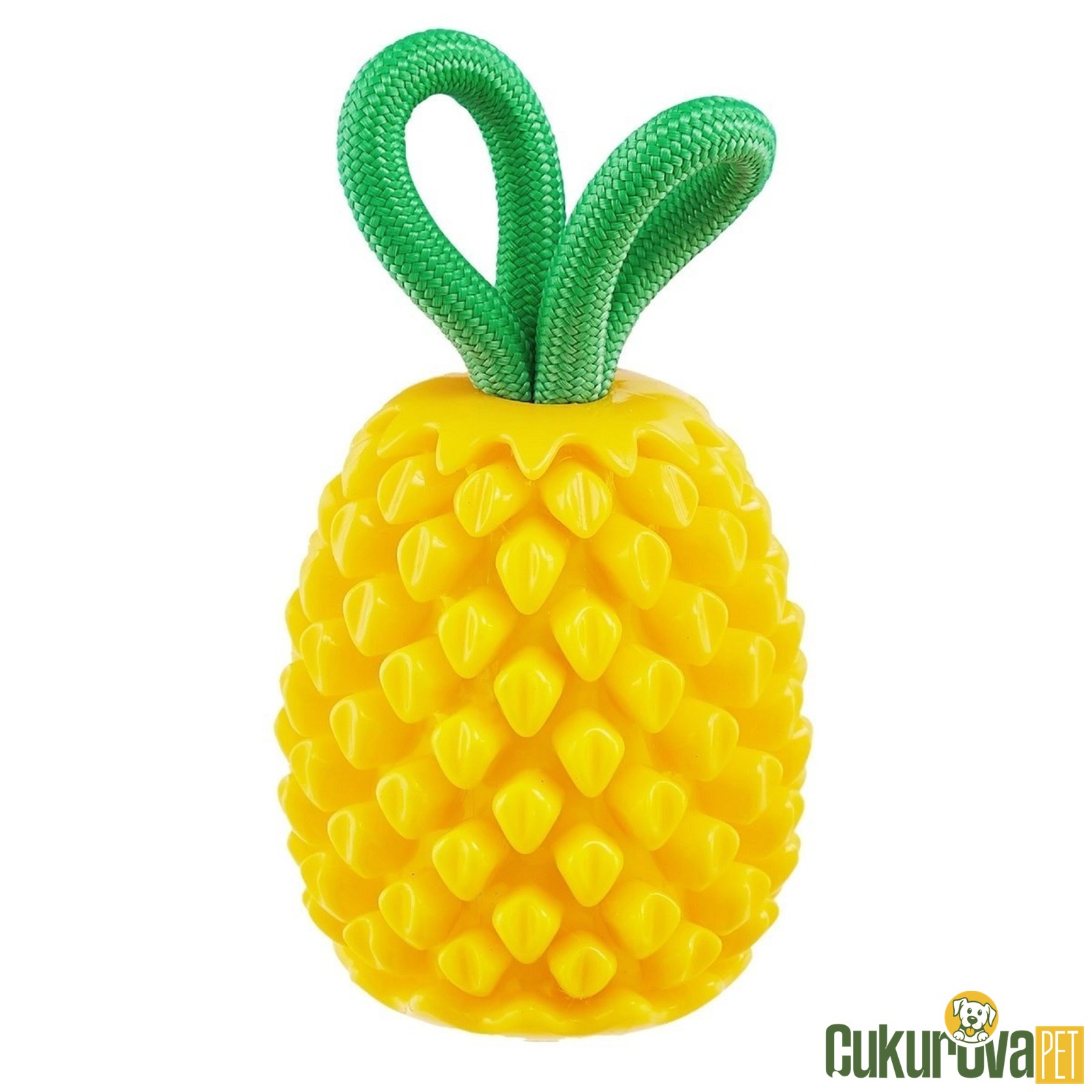 Nina Ottosson Dental Pineapple Ödül Hazneli Çiğneme Köpek Oyuncağı 10 x 8.5 Cm