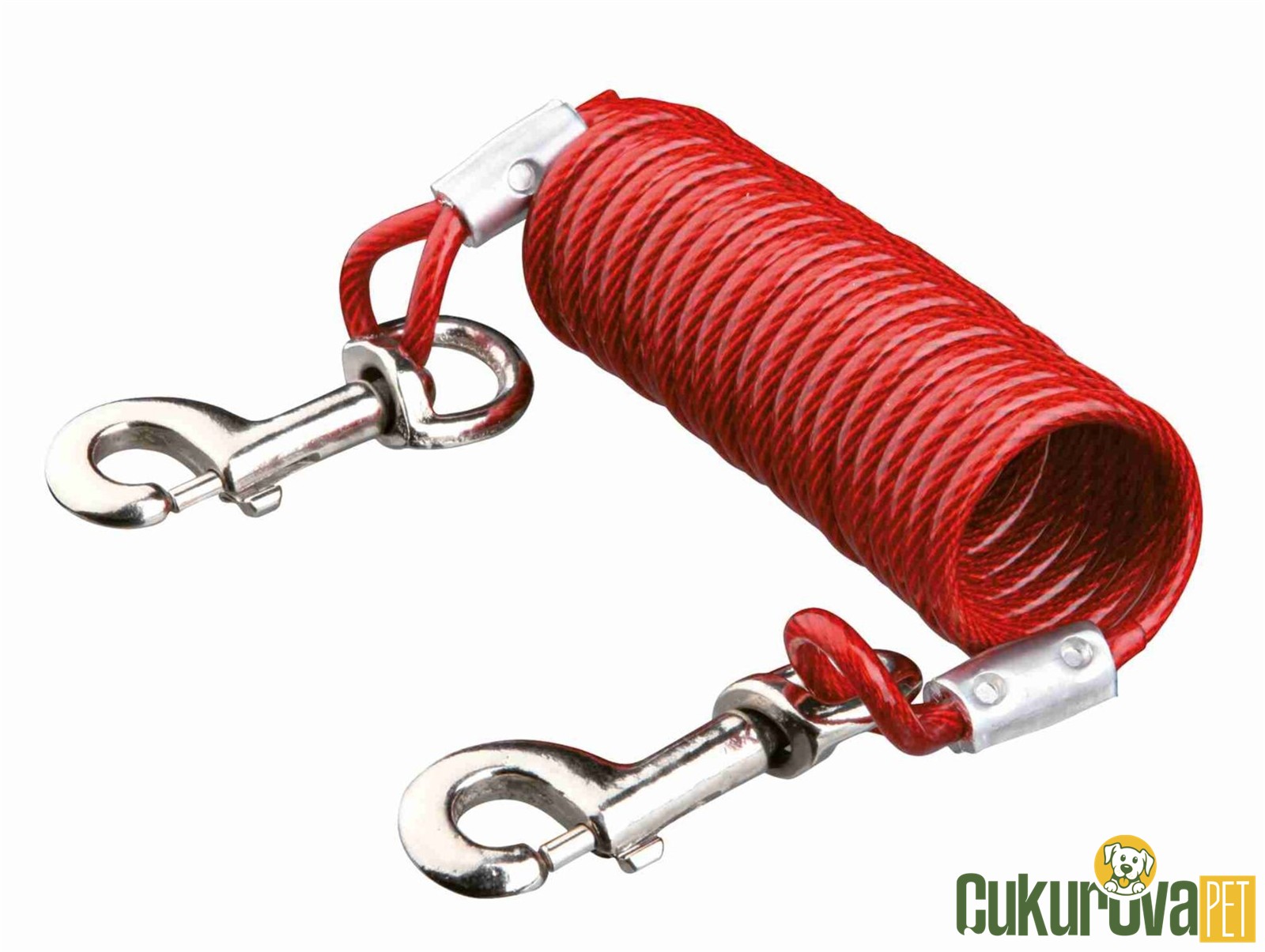 Trixie Köpek Bahçe Bağlama Helezon Çeli̇k Halat - 5 M