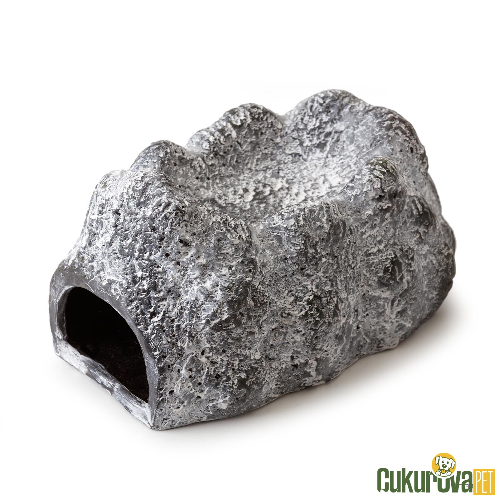 Exo Terra Wet Rock Ceramic Cave Sürüngen Mağarası L - ‎12 x 11 x 20 Cm