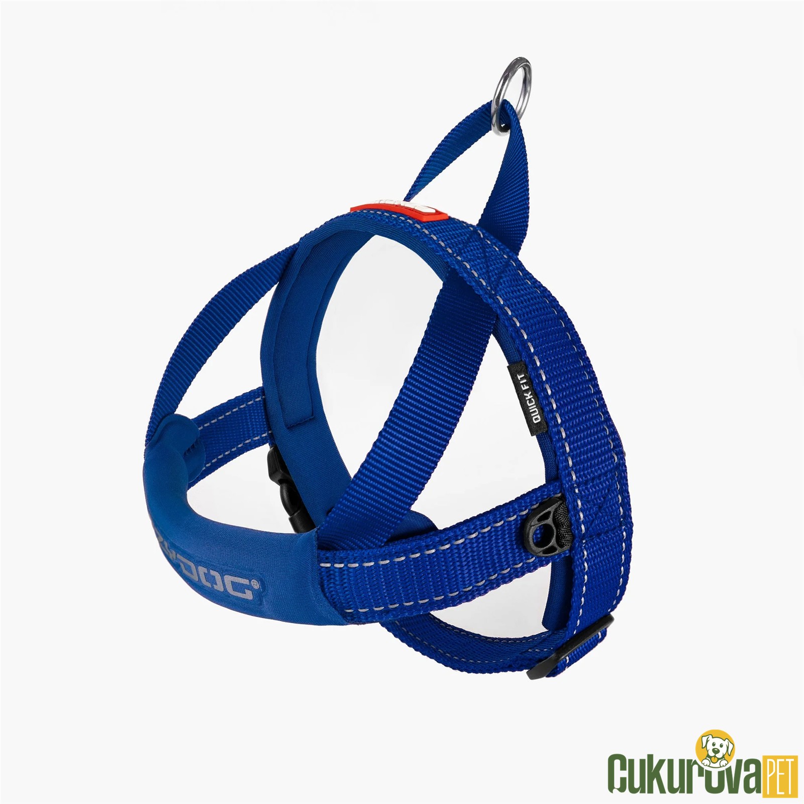 Ezydog Köpek Göğüs Tasması Harness Quick Fit M - Mavi̇