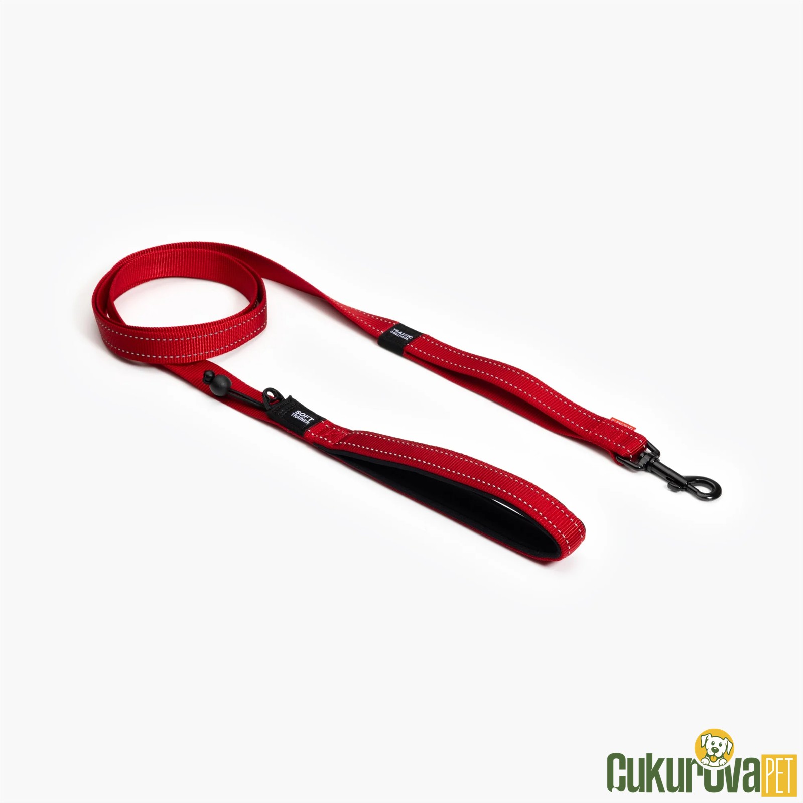 Ezydog Köpek Gezdi̇rme Kayışı Soft Trainer Lite 181 Cm - Kırmızı