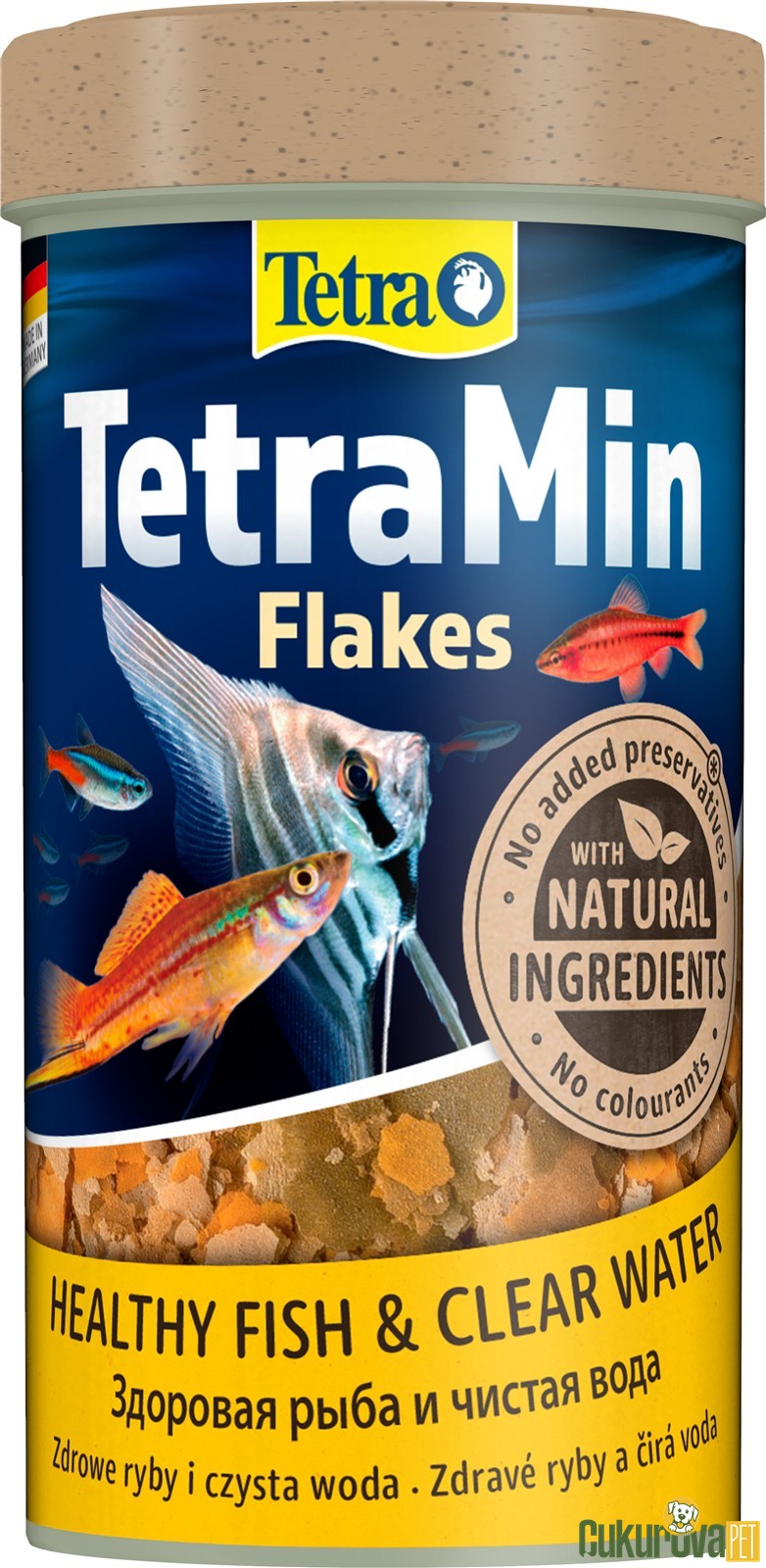 Tetra TetraMin Flakes Pul Yem 500 Ml - 100 Gr