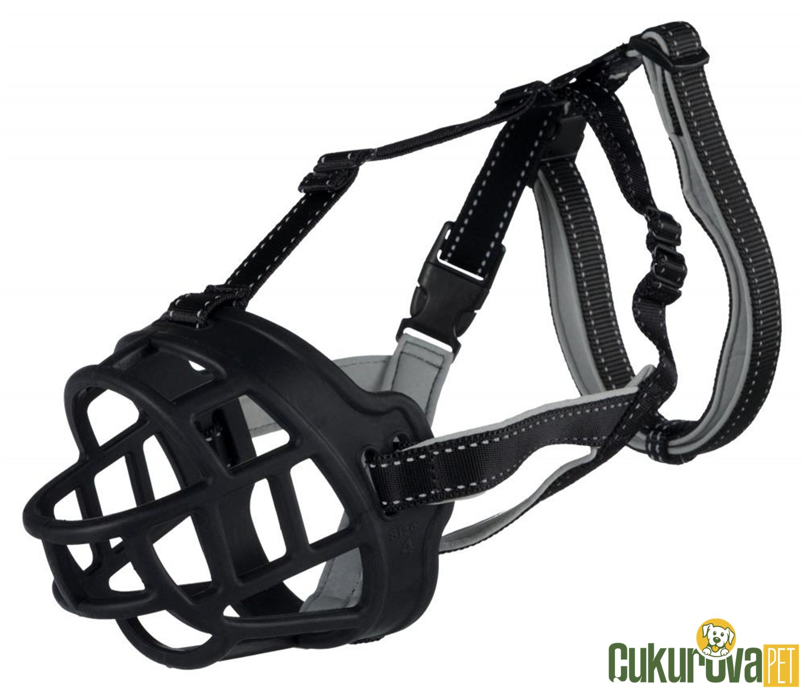 Trixie Esnek Si̇li̇kon Köpek Ağızlığı Xl