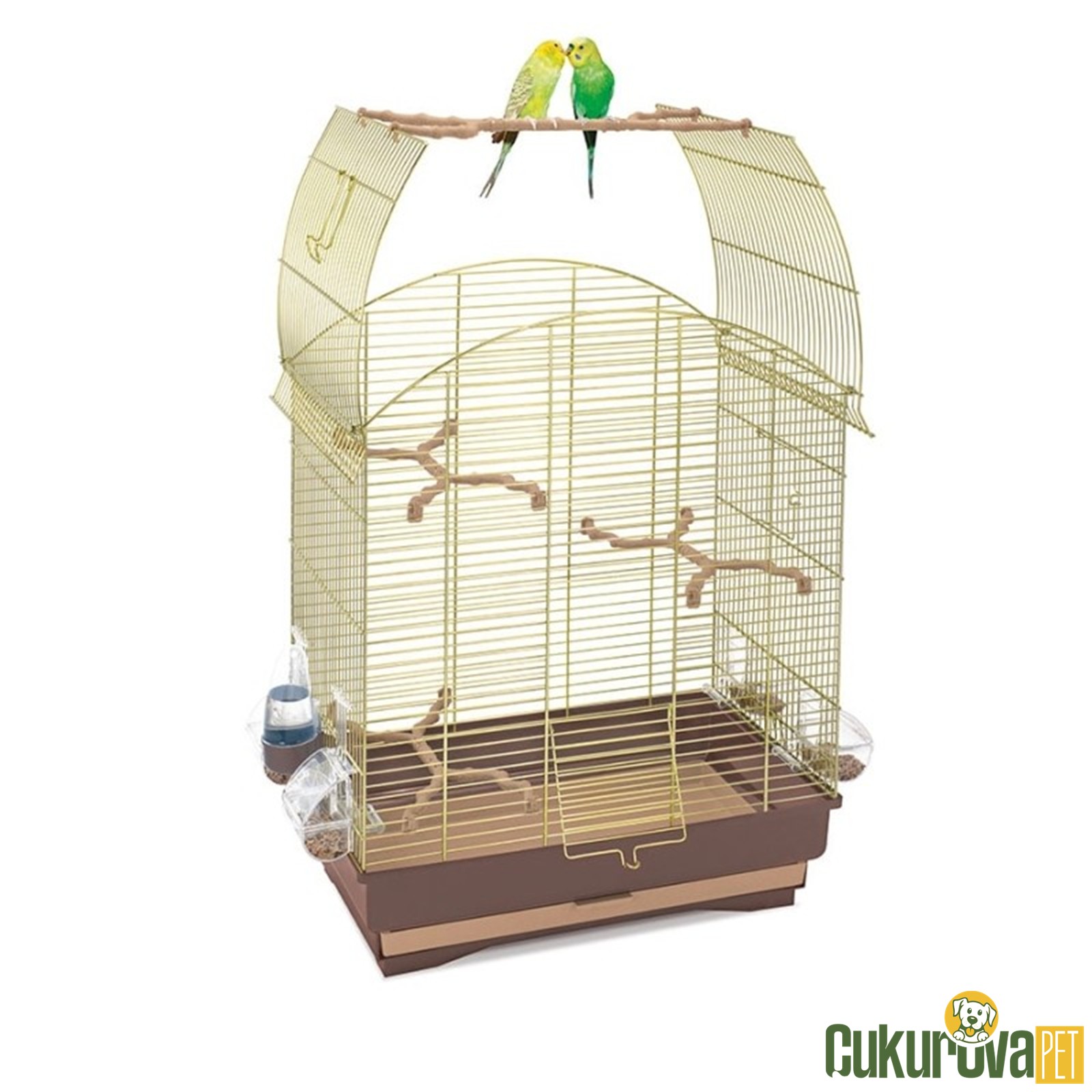 Imac Agata Üstü Açılan Kanarya Kuş Kafesi 58 x 33 x 62.5 Cm