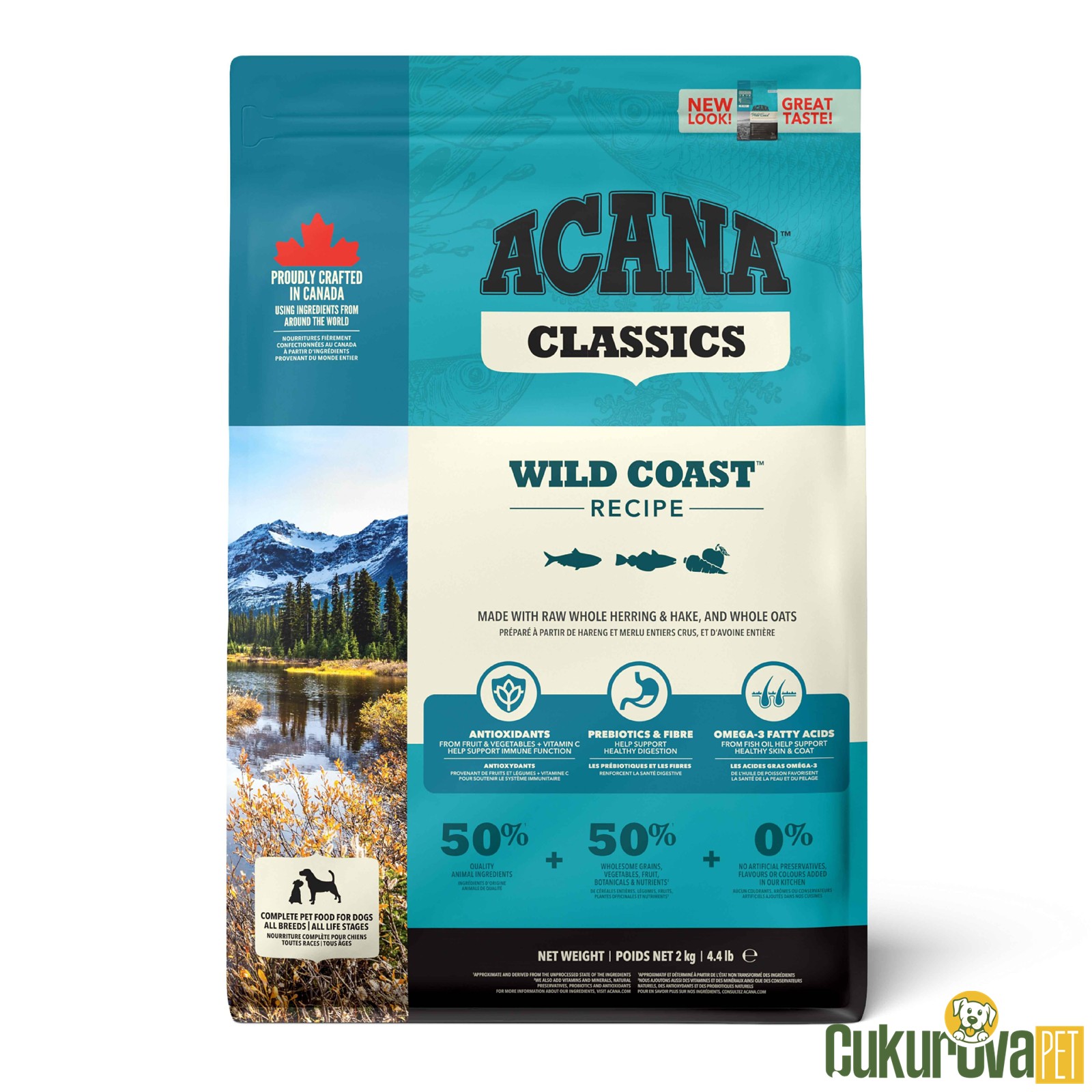 Acana Classics Wild Coast Tüm Yaşam Evreleri İçin Köpek Maması 9.7 Kg