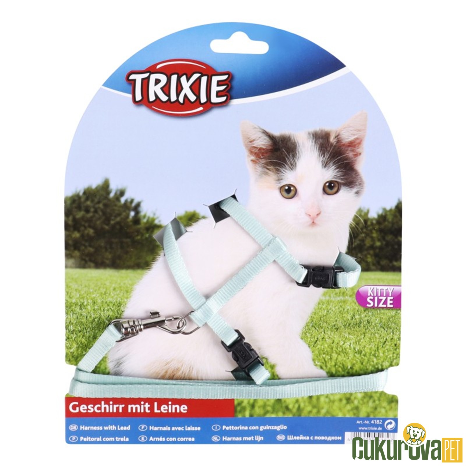 Trixie Yavru Kedi Göğüs Tasması Set 21 - 33 Cm X 8 Mm