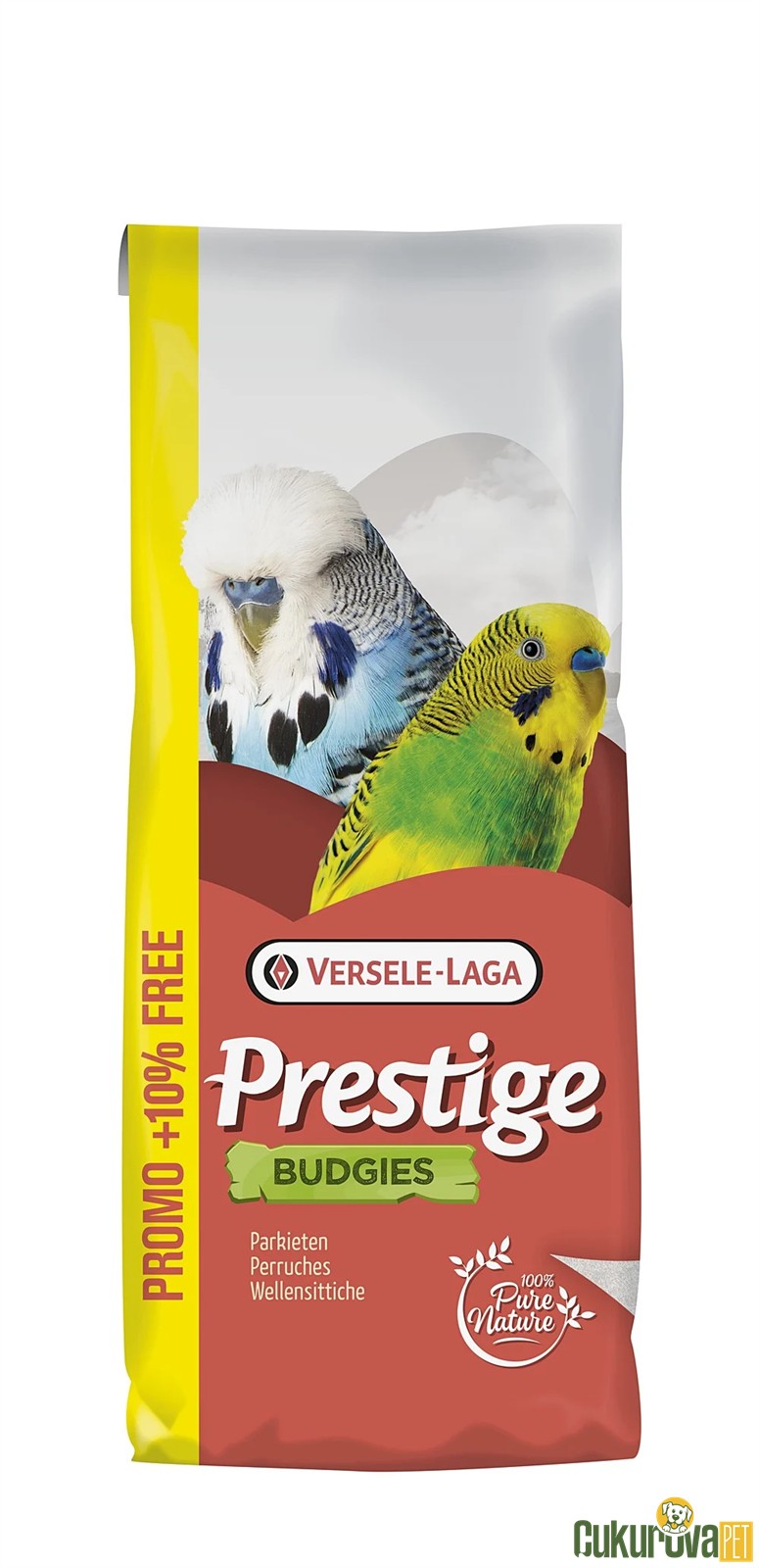 Versele Laga Prestige Budgies Muhabbet Kuşu Yemi 22 Kg