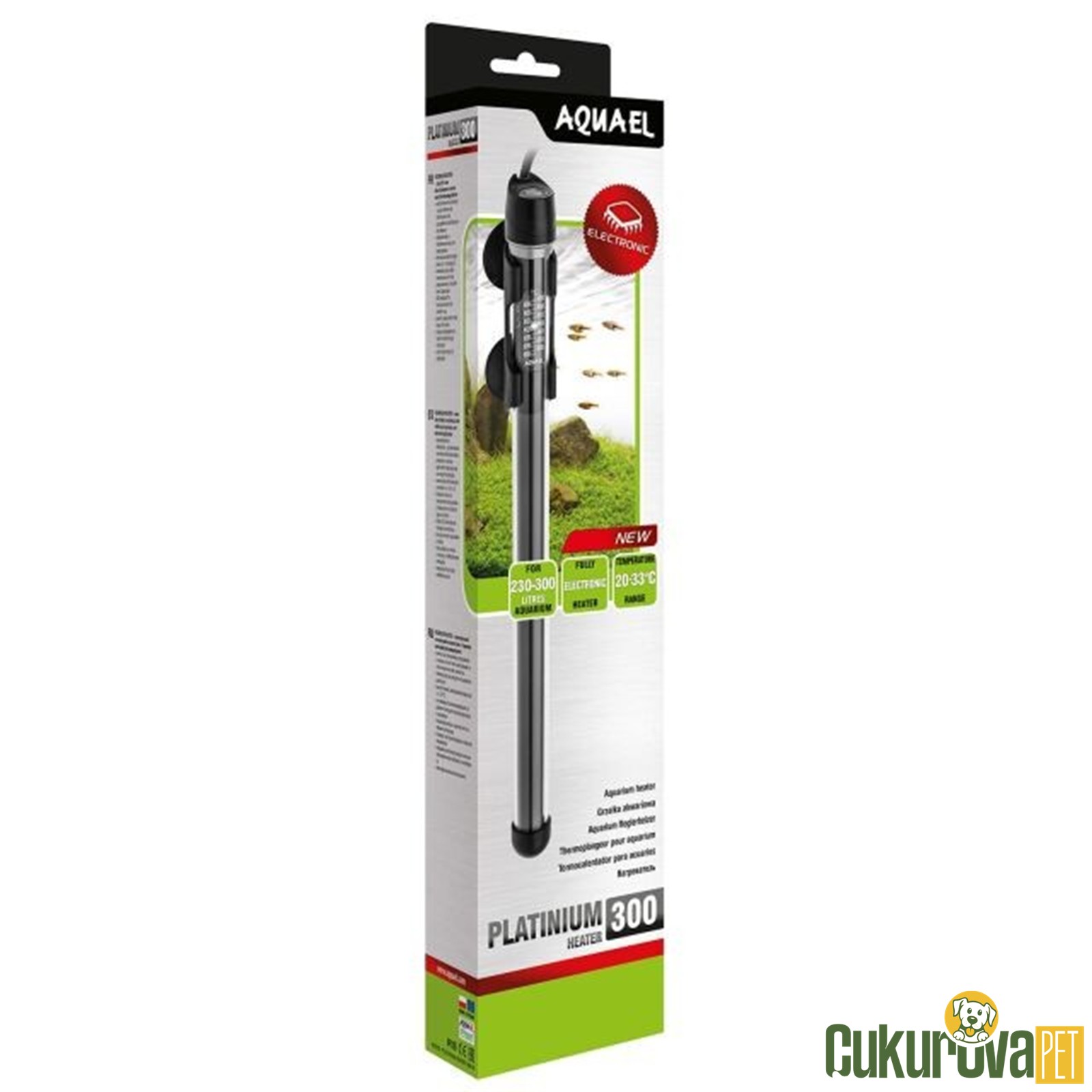 Aquael Platinium Heater Akvaryum Isıtıcısı 300 W