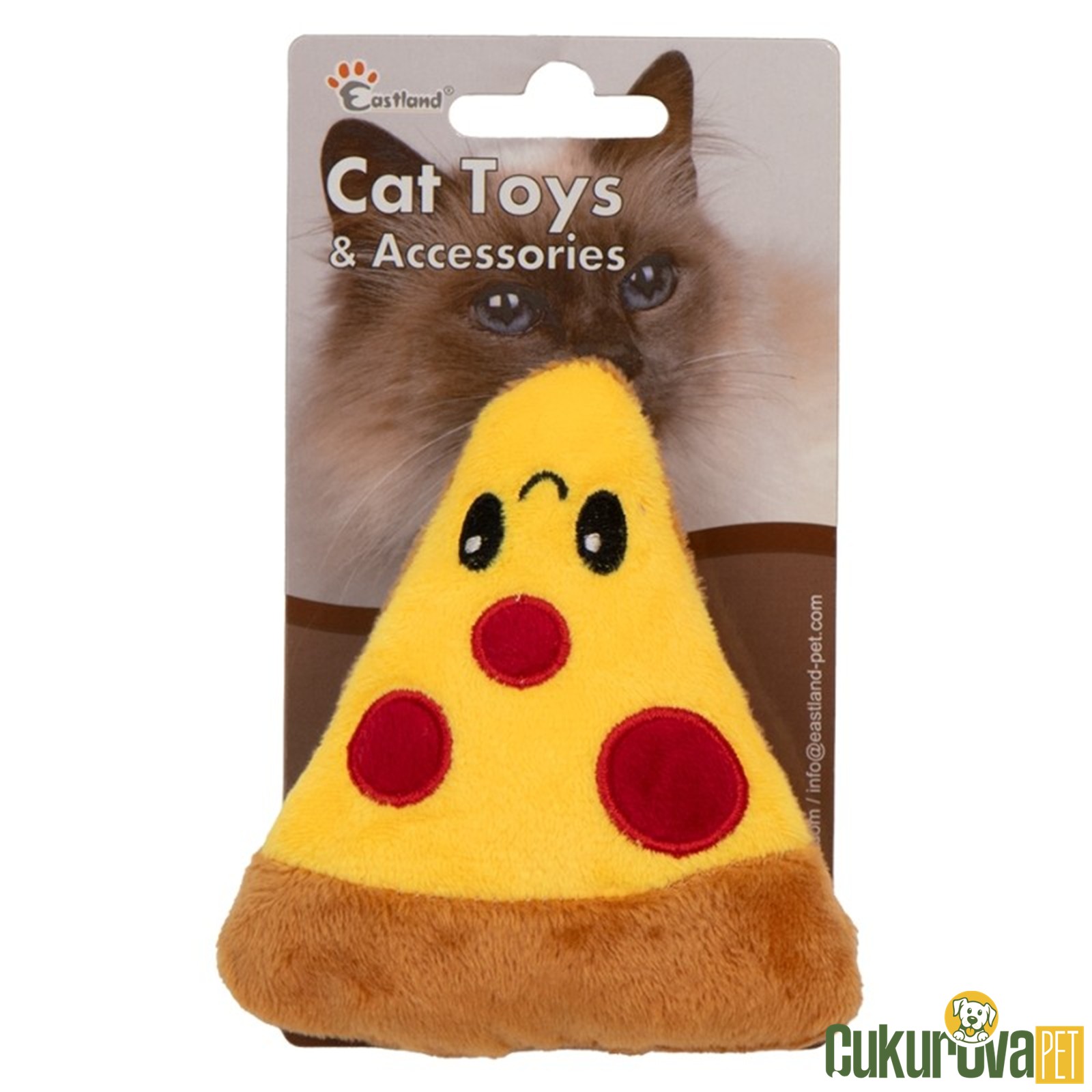 Eastland Catnipli Hışırtılı Peluş Pi̇zza 11 Cm