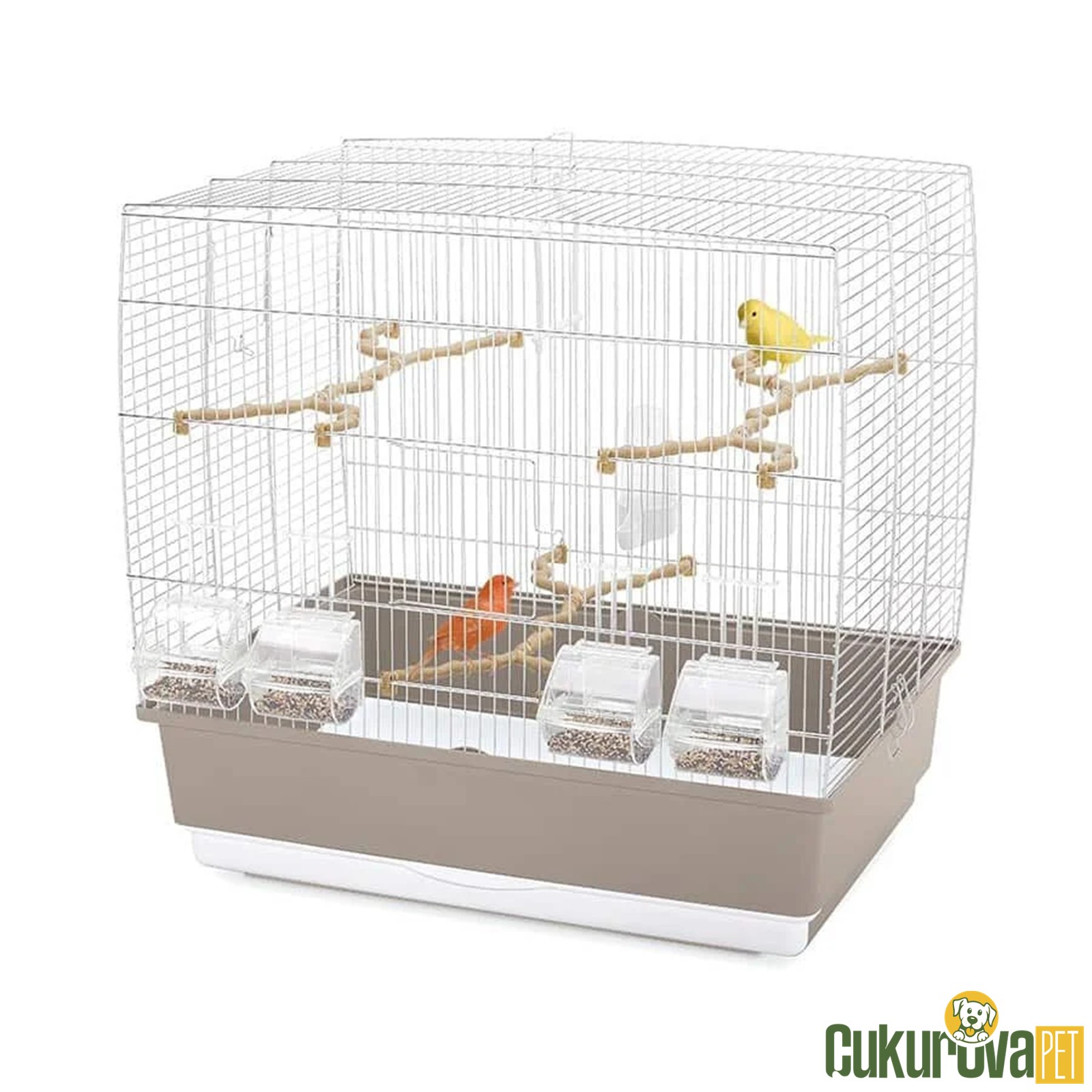 Imac Irene 4 Kanarya Kafesi Bej - 59 x 38 x 56 Cm