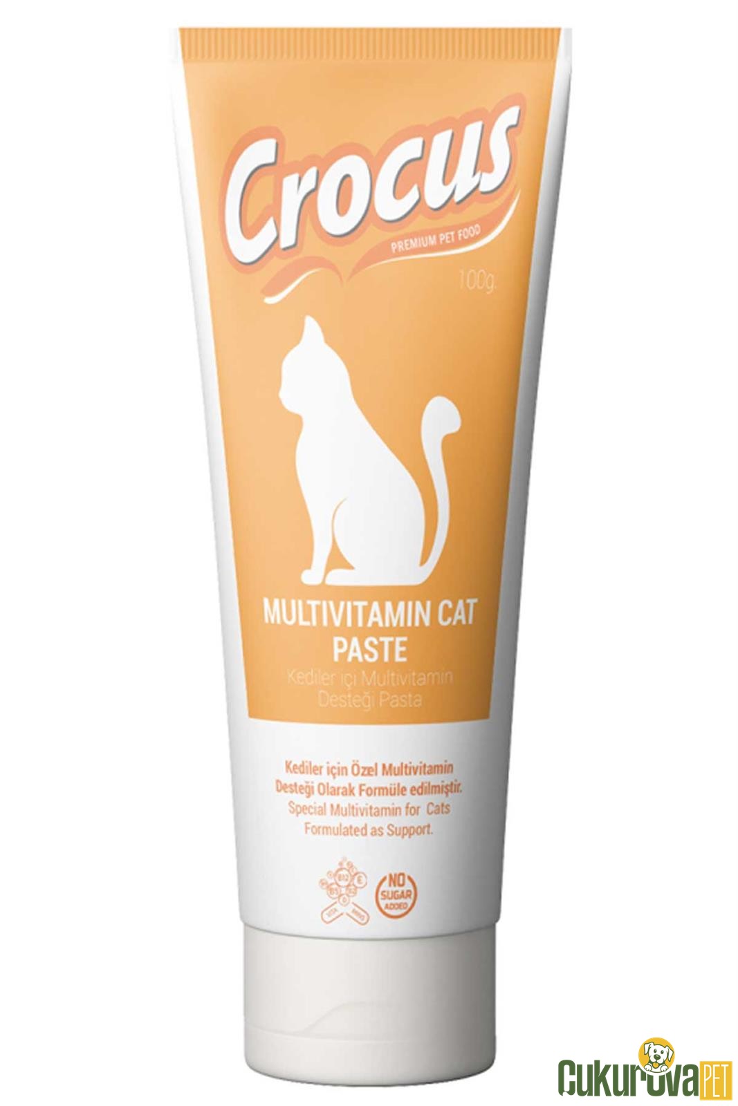 Crocus Multivitamin Macun Kediler İçin 100 Gr