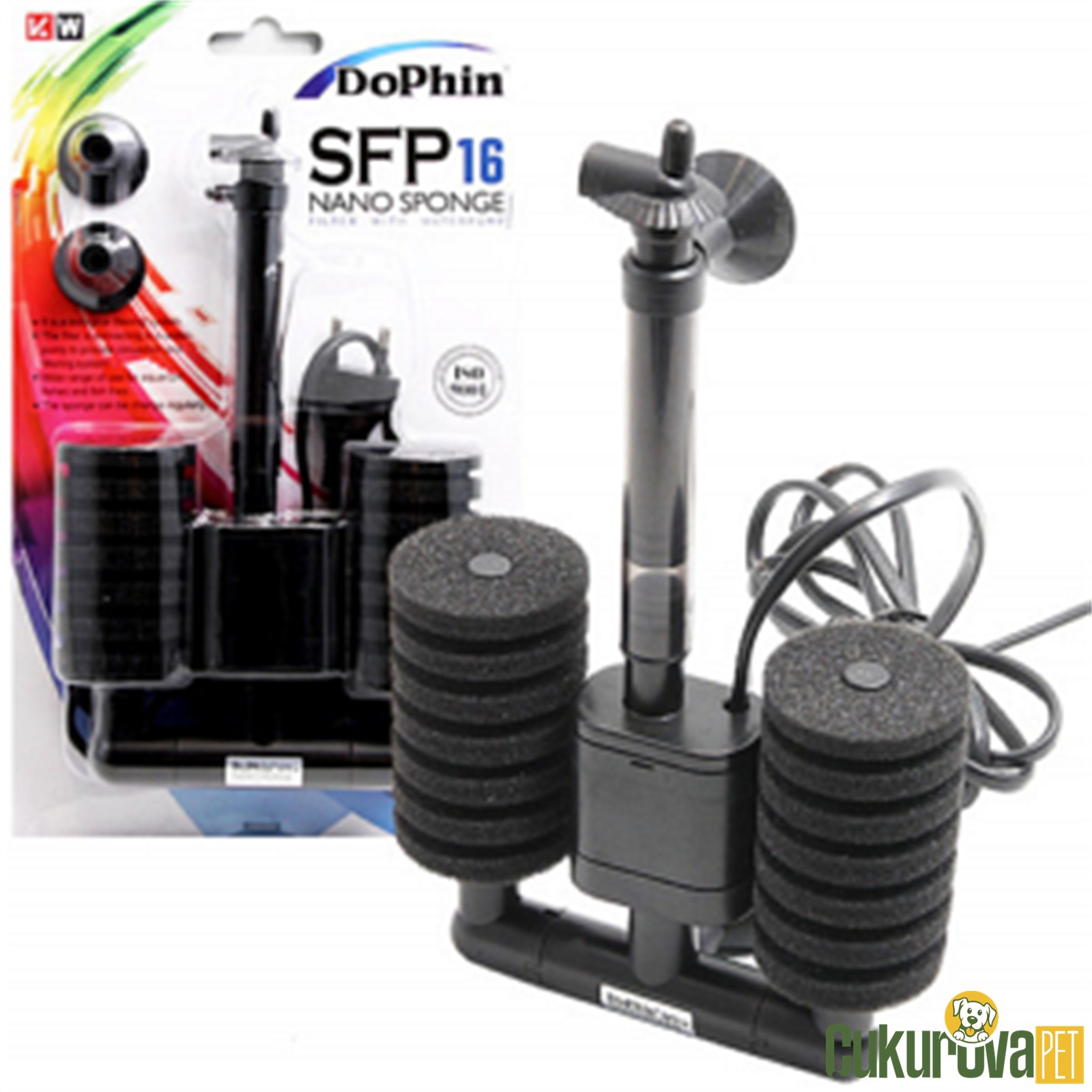 Dophin Motorlu Akvaryum Pipo Filtre