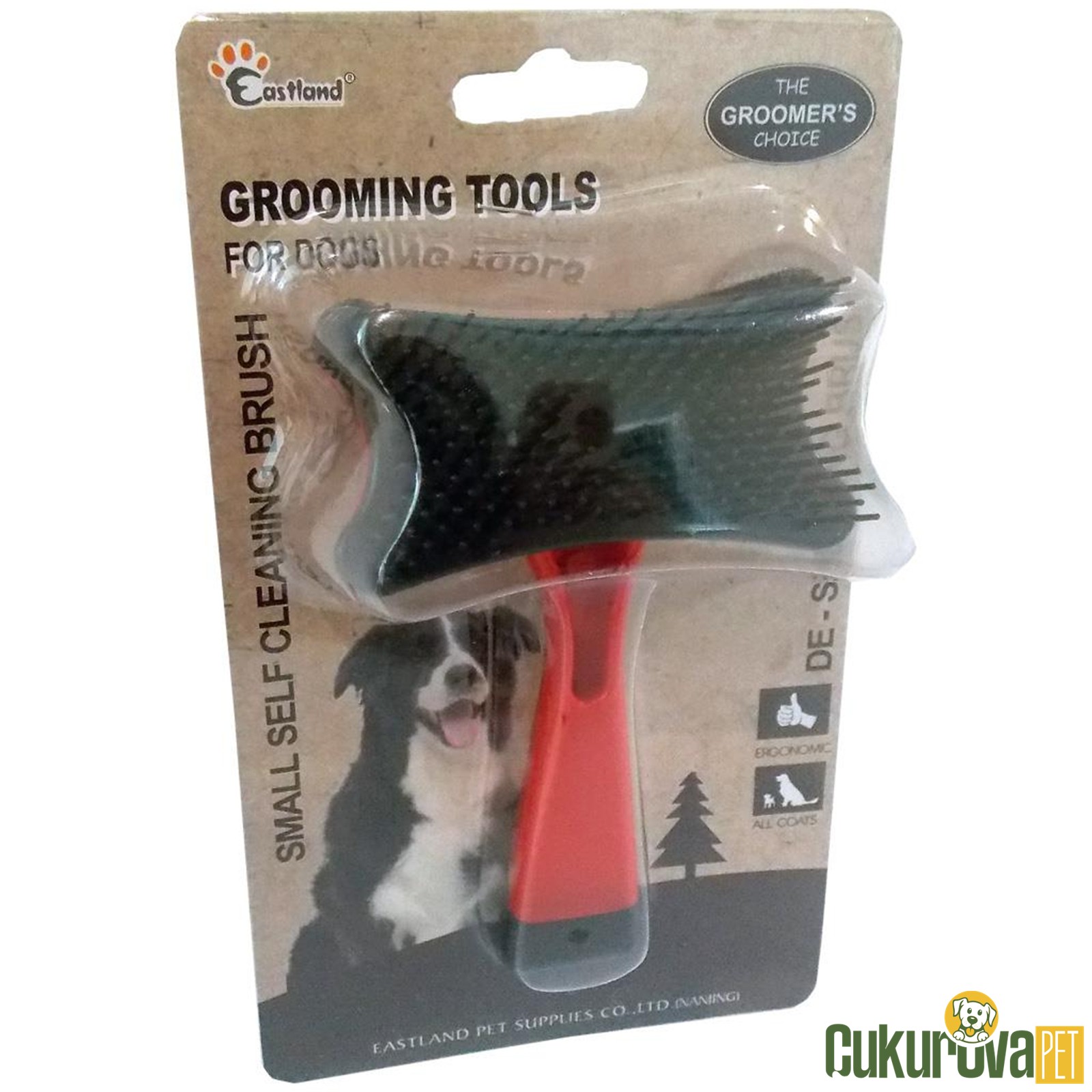 Eastland Kendini Temizleyebilen Fırça 13 Cm ( Kırmızı )