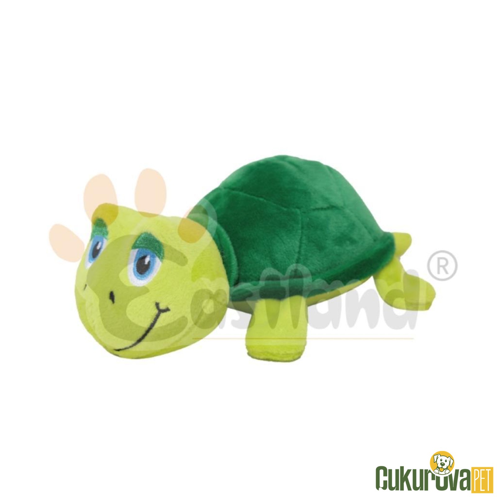 Eastland Sesli Peluş Kaplumbağa Köpek Oyuncağı 15 Cm